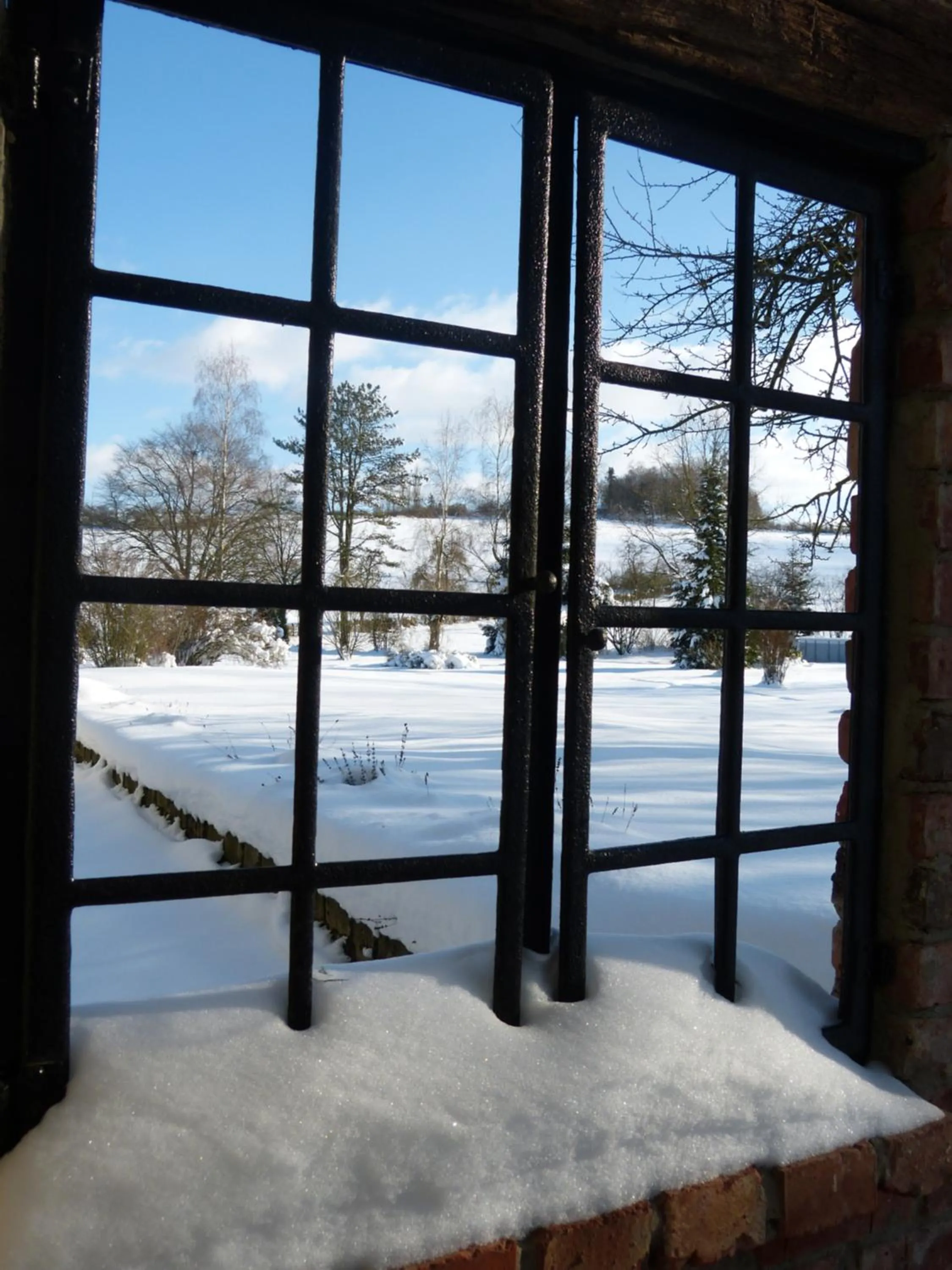 Natural landscape in Gästehaus Steker