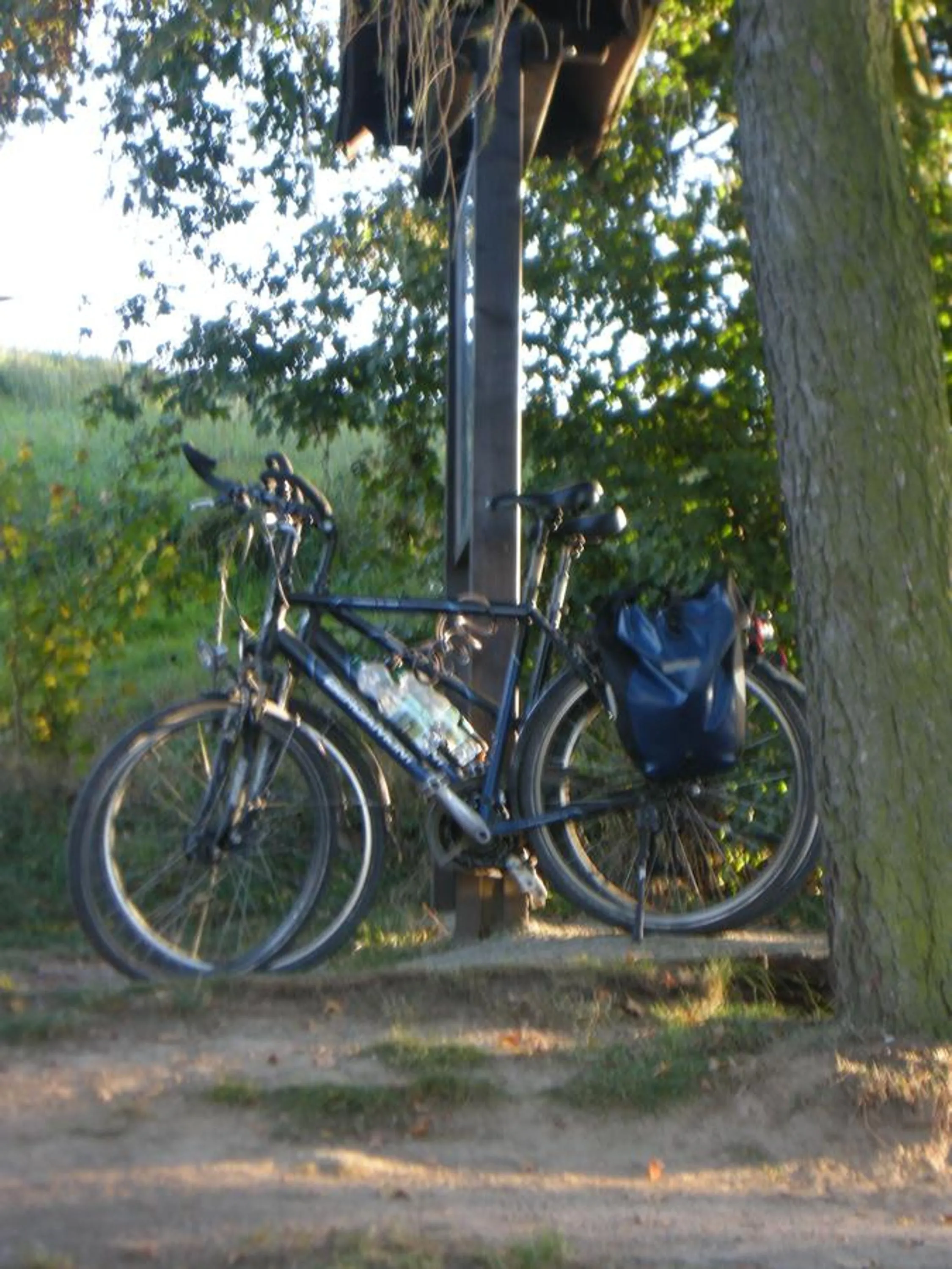Natural landscape in Gästehaus Steker