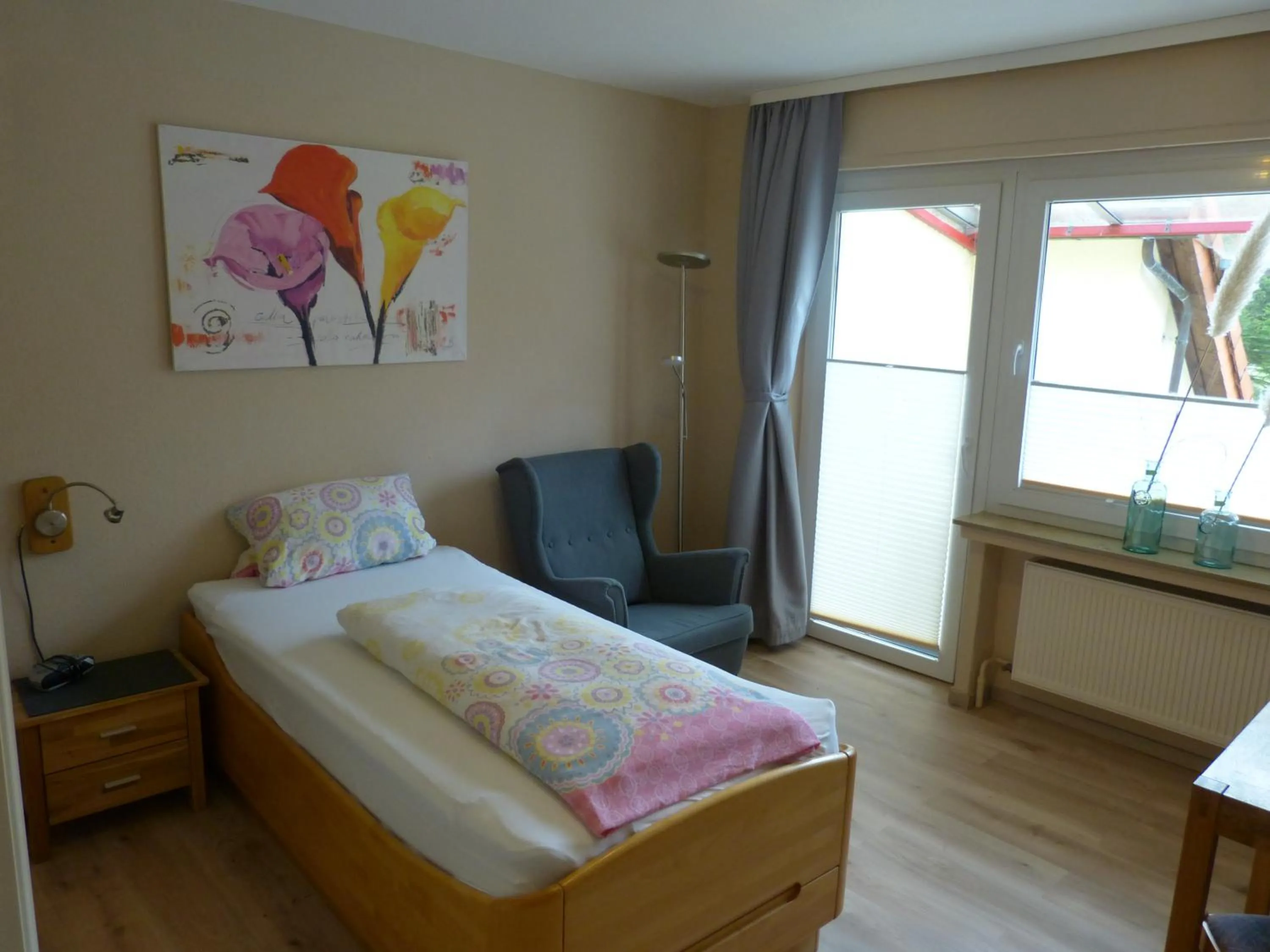 Photo of the whole room, Bed in Gästehaus Steker