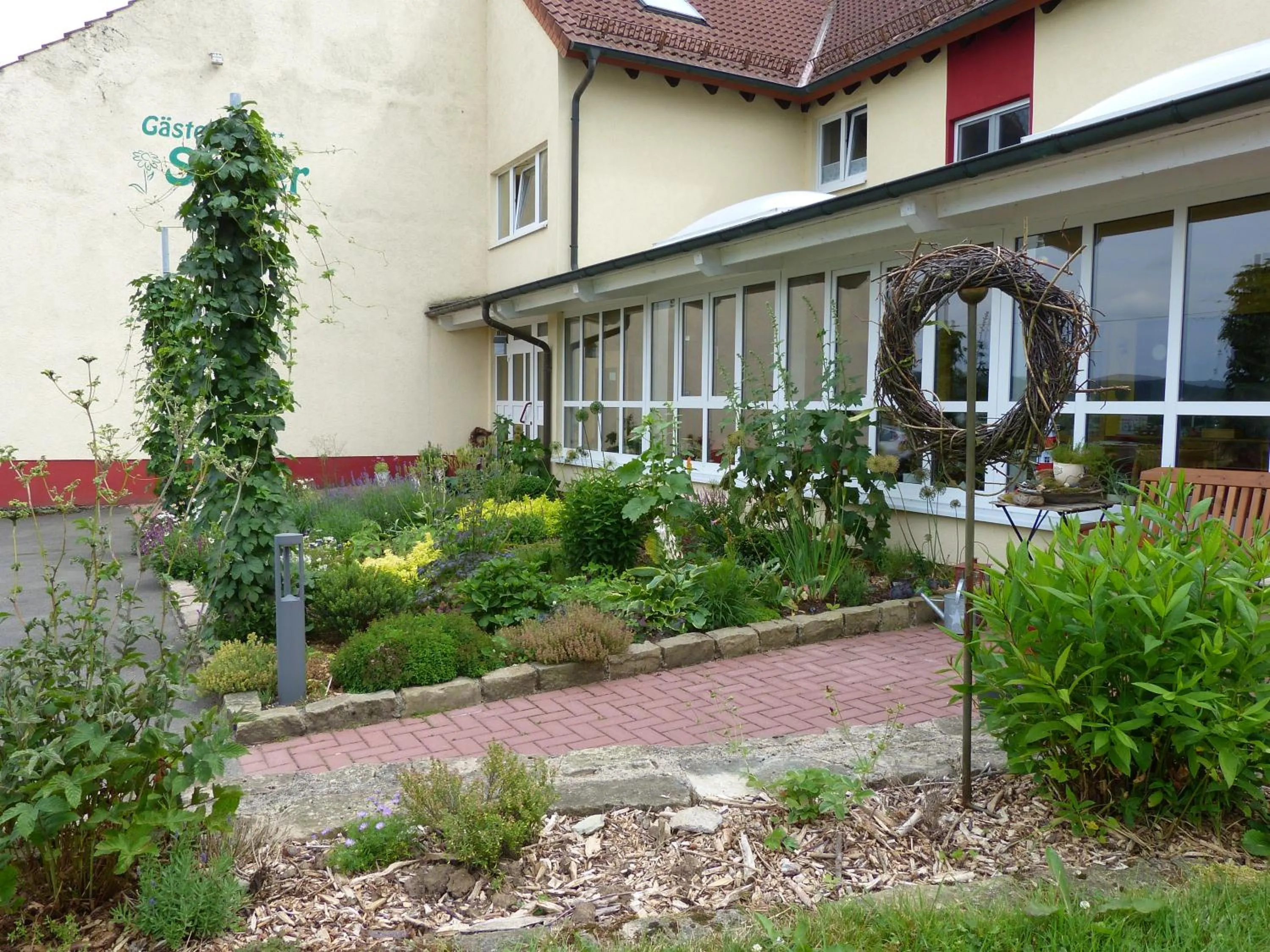 Facade/entrance in Gästehaus Steker