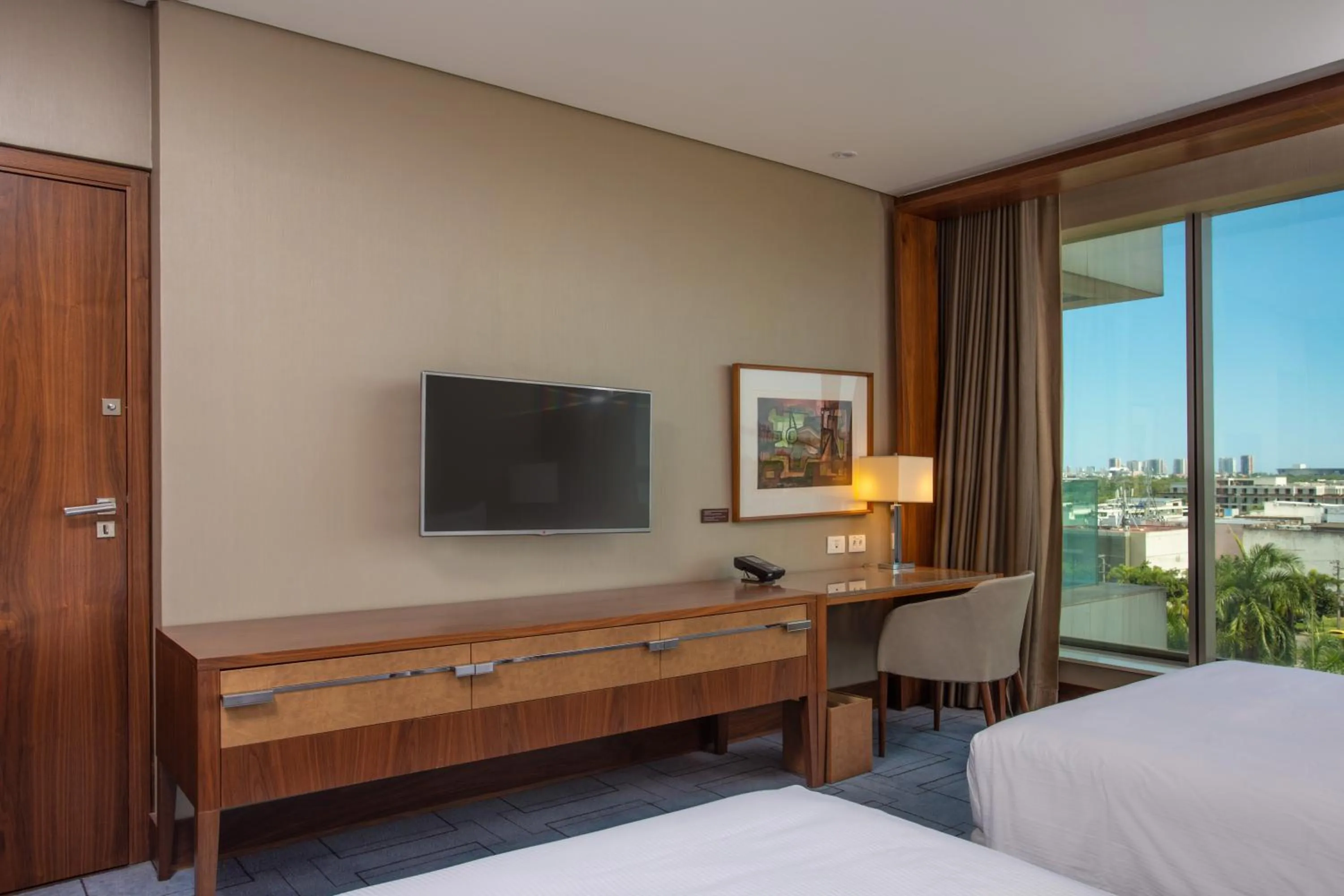 TV and multimedia, Bed in Hilton Barra Rio de Janeiro
