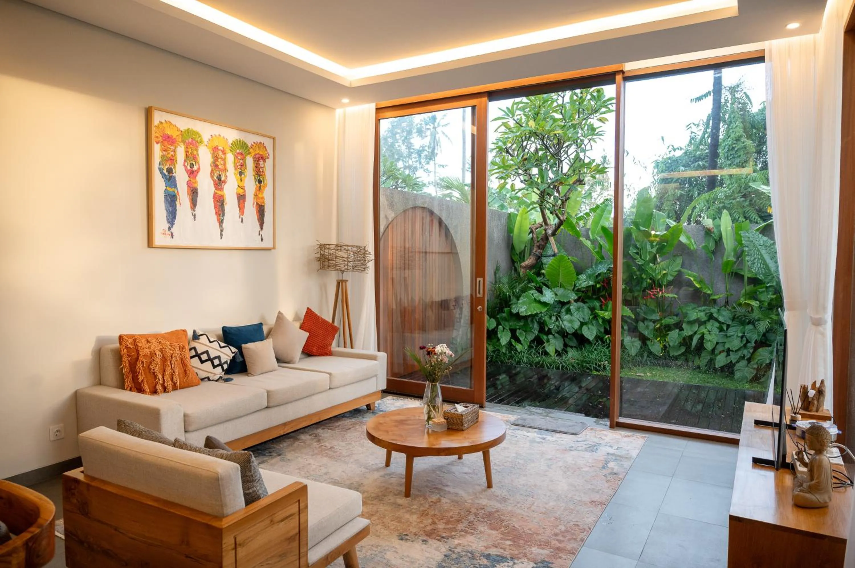 Living room in Villa Suarga Des Anicca