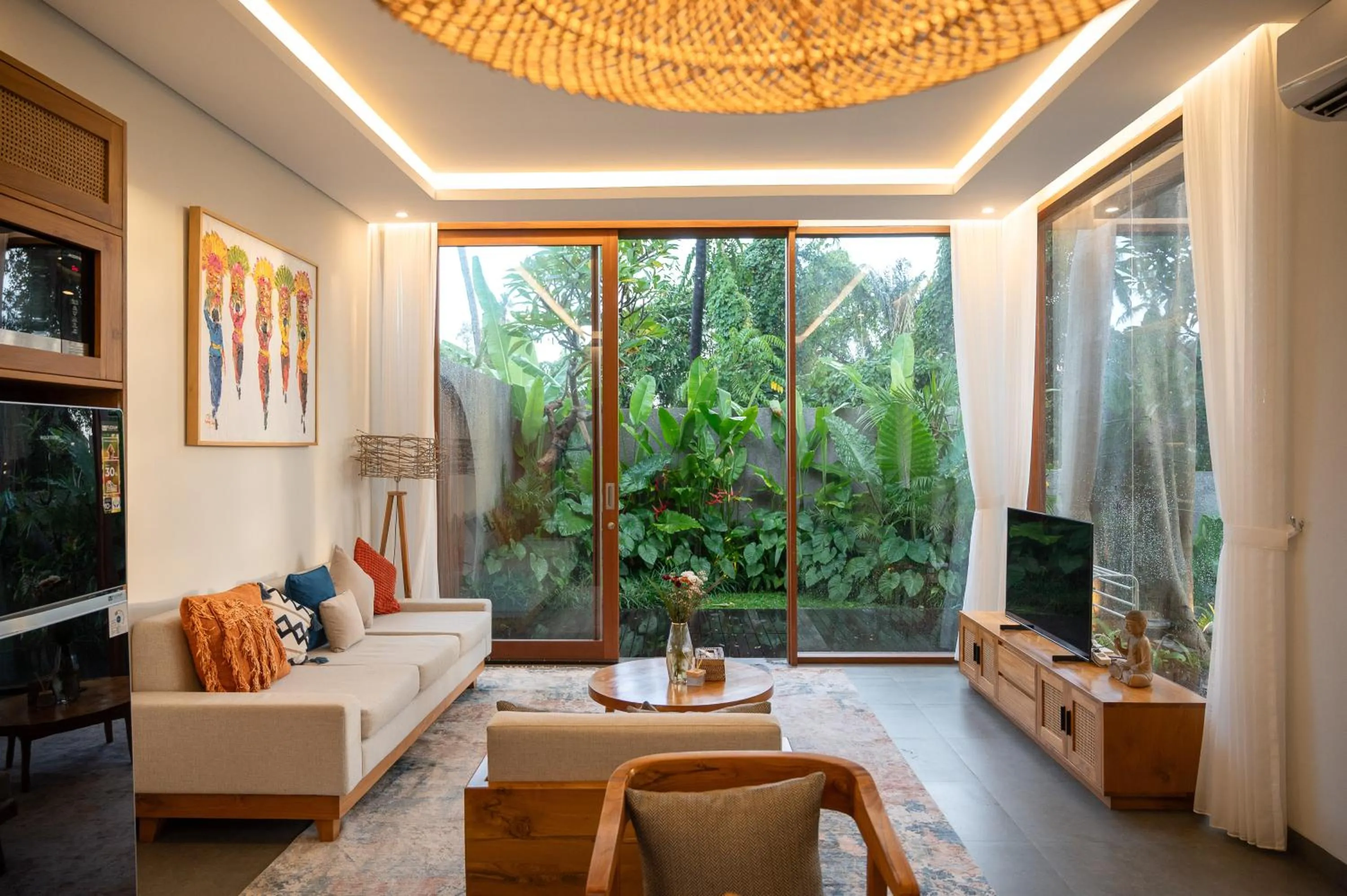 Living room in Villa Suarga Des Anicca