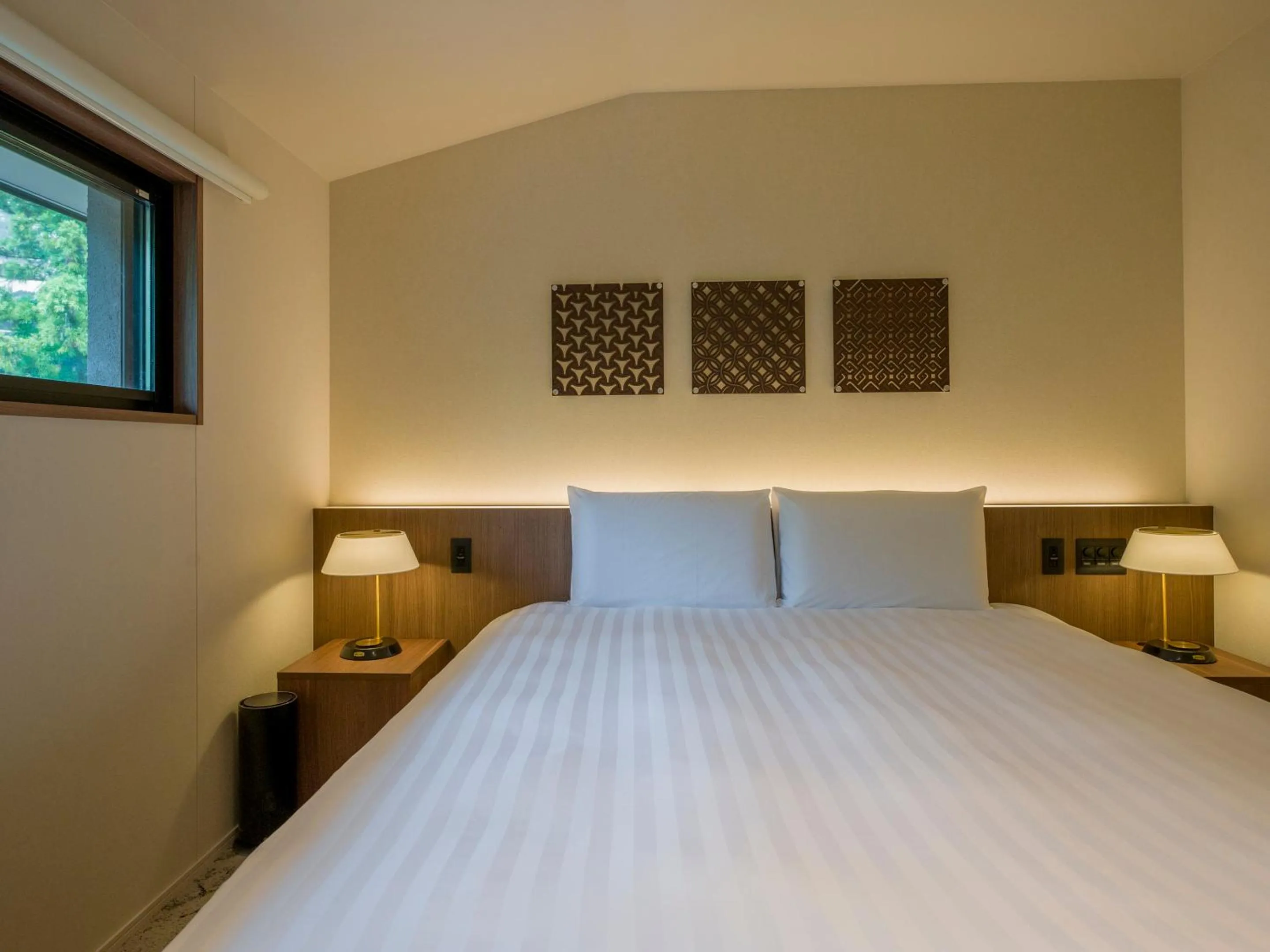 Bed in Rakuten STAY TERRACE Hakone Kowakudani