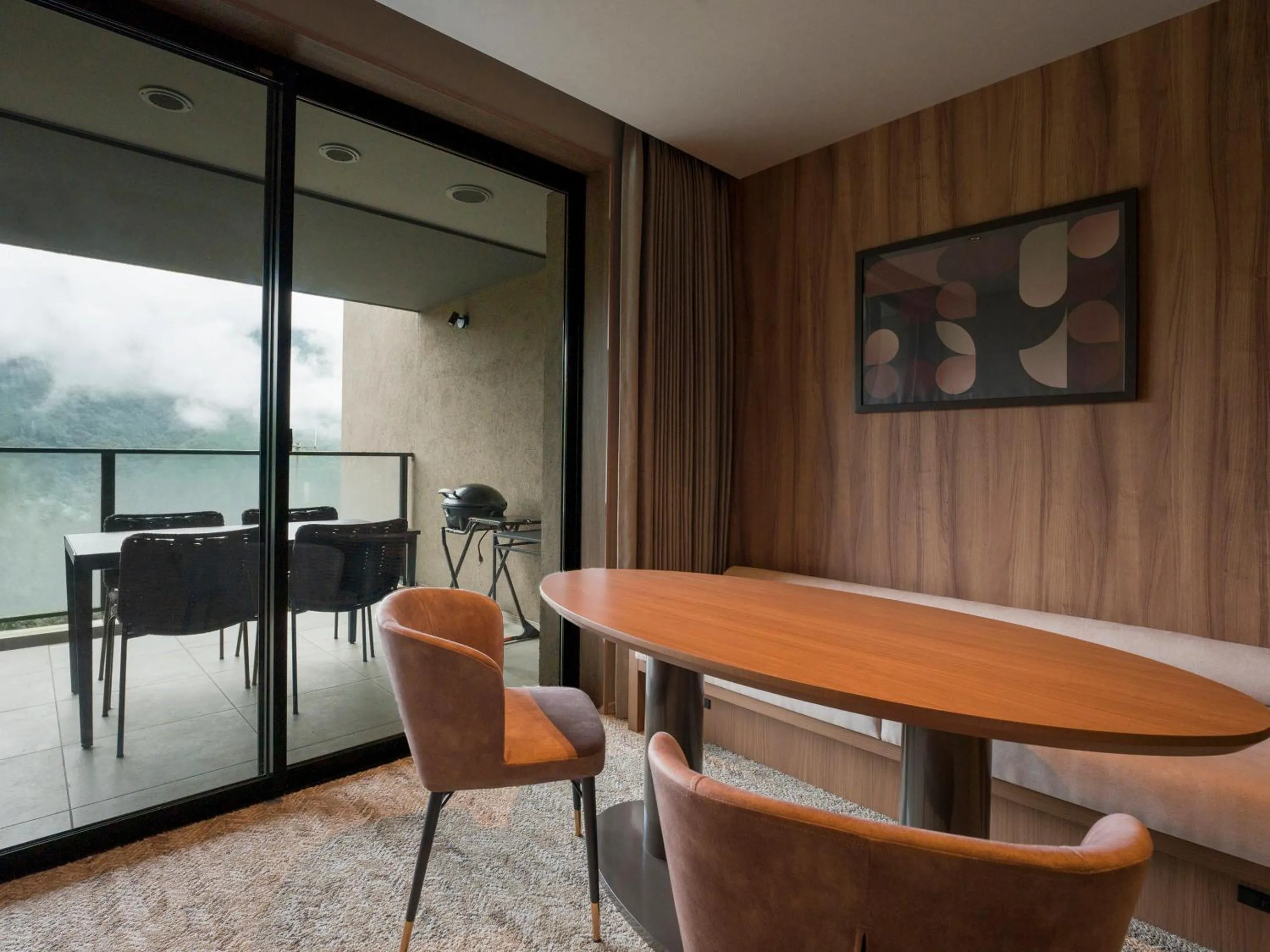 Seating area in Rakuten STAY TERRACE Hakone Kowakudani