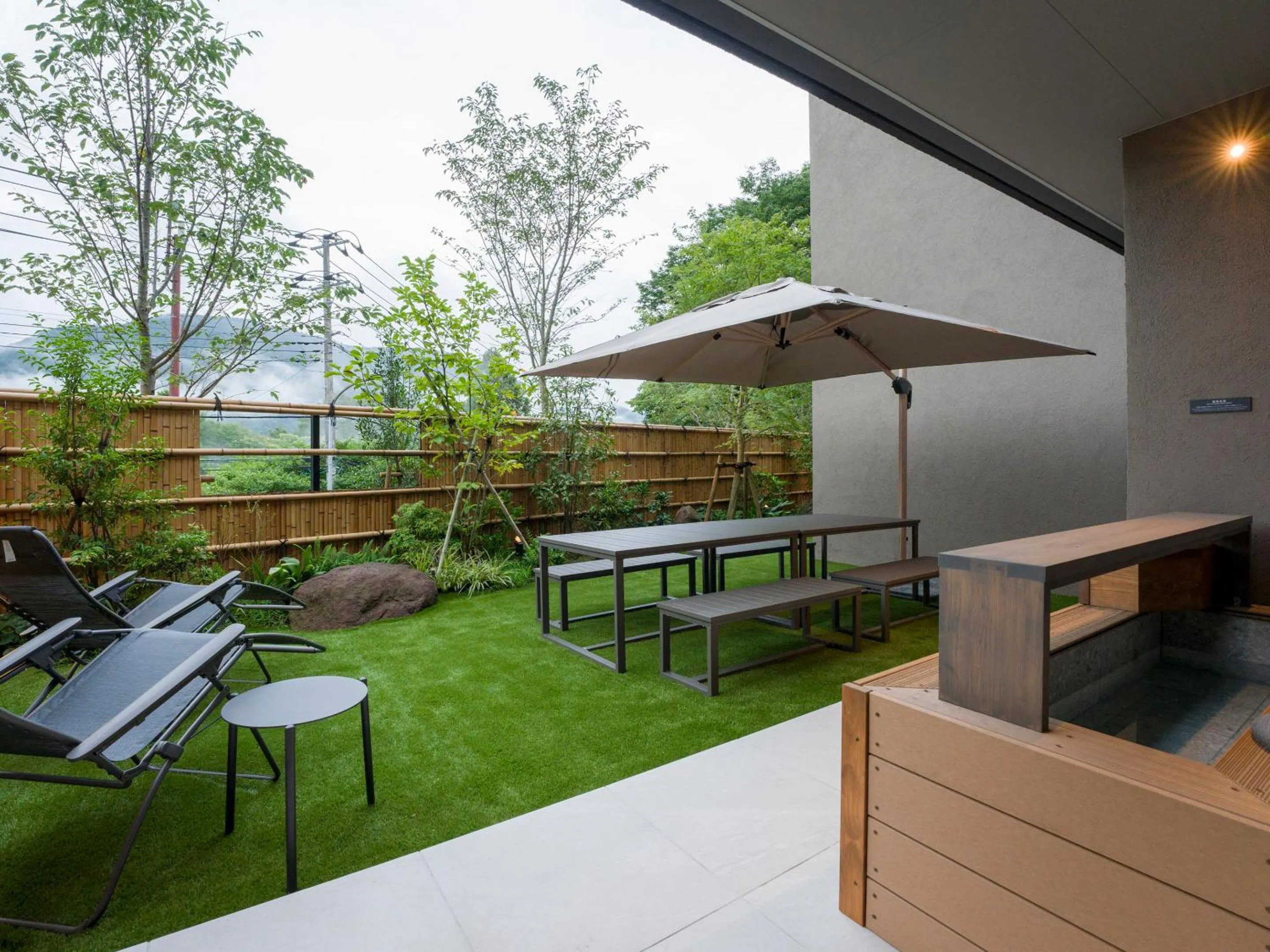 Garden in Rakuten STAY TERRACE Hakone Kowakudani