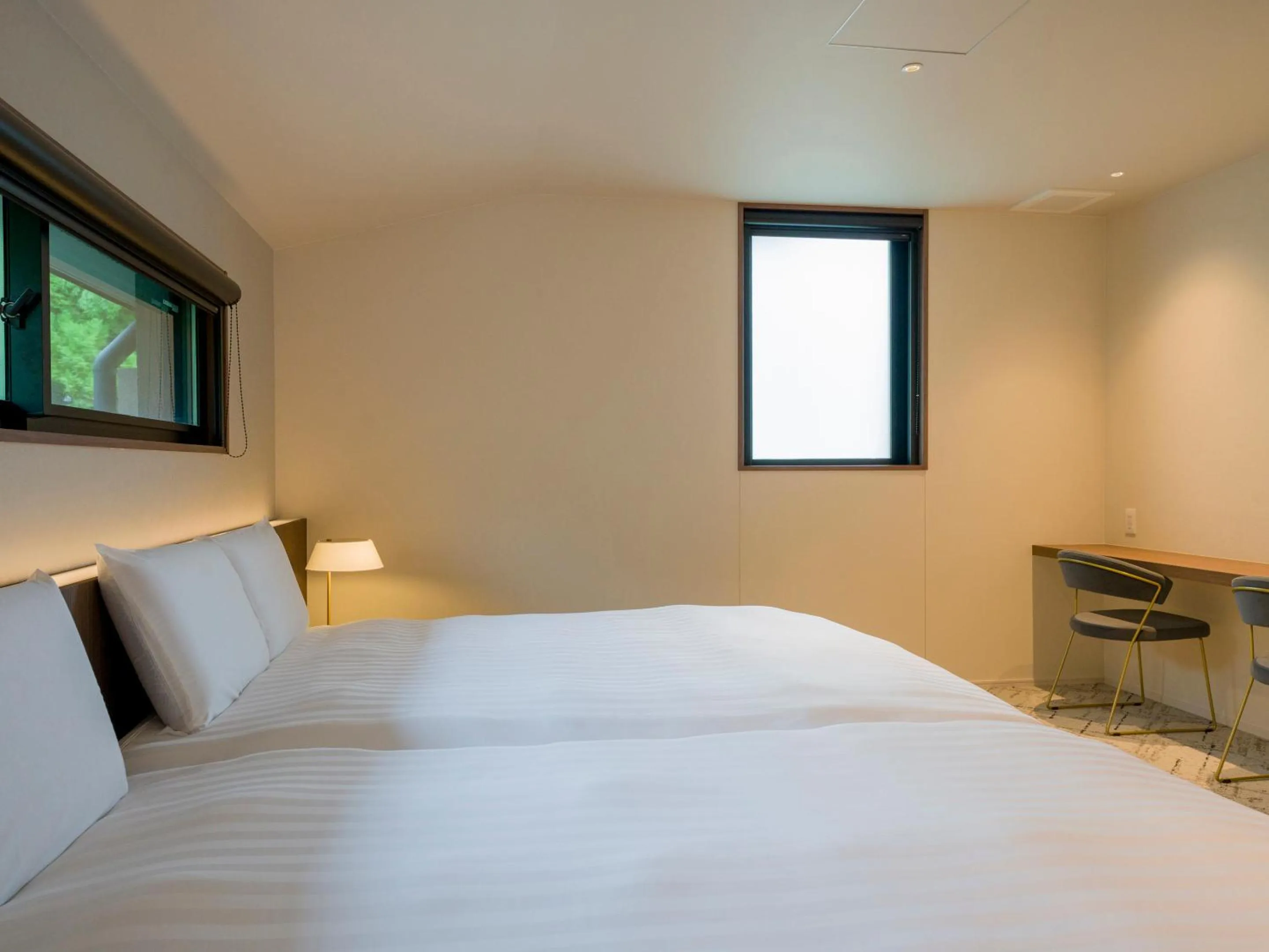 Bed in Rakuten STAY TERRACE Hakone Kowakudani