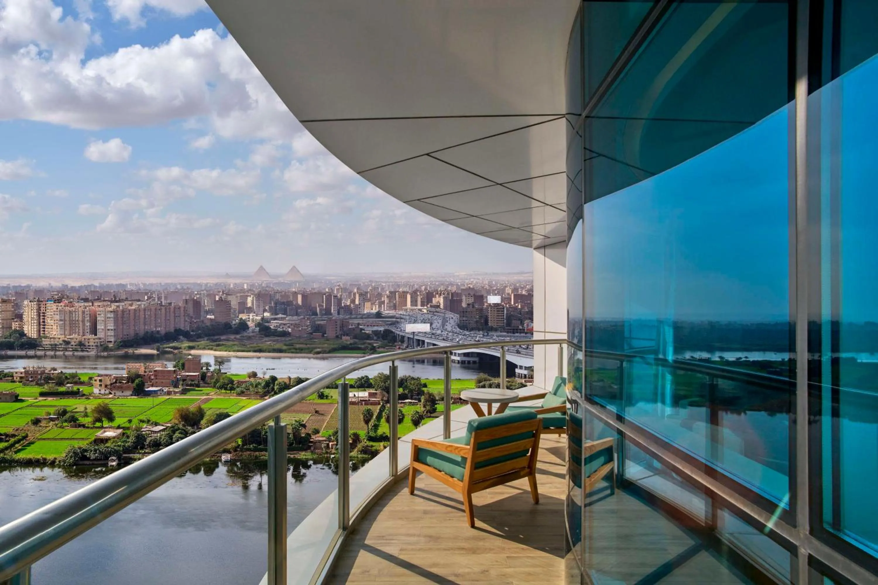 View (from property/room) in Hilton Cairo Nile Maadi