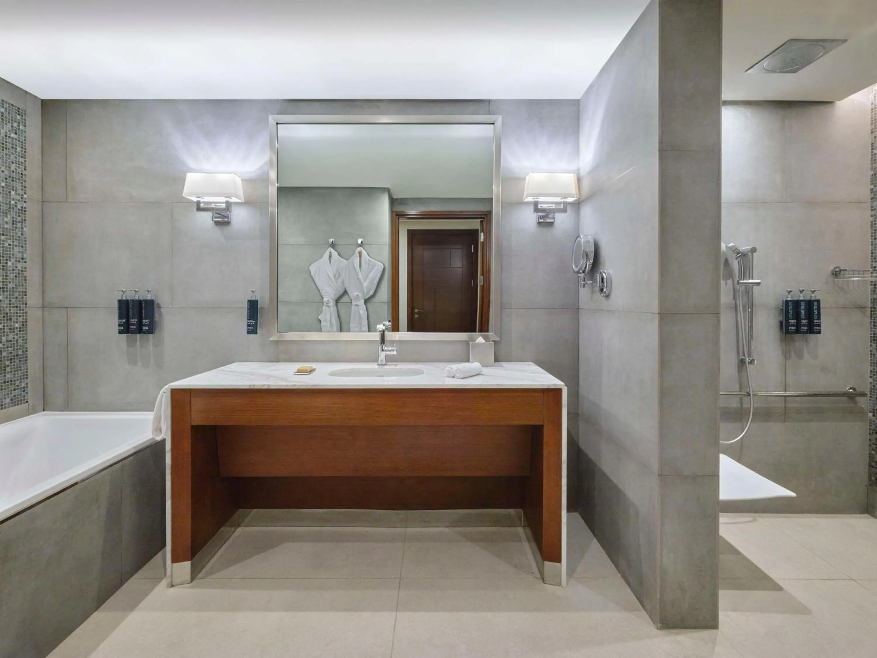 Bathroom in Hilton Cairo Nile Maadi