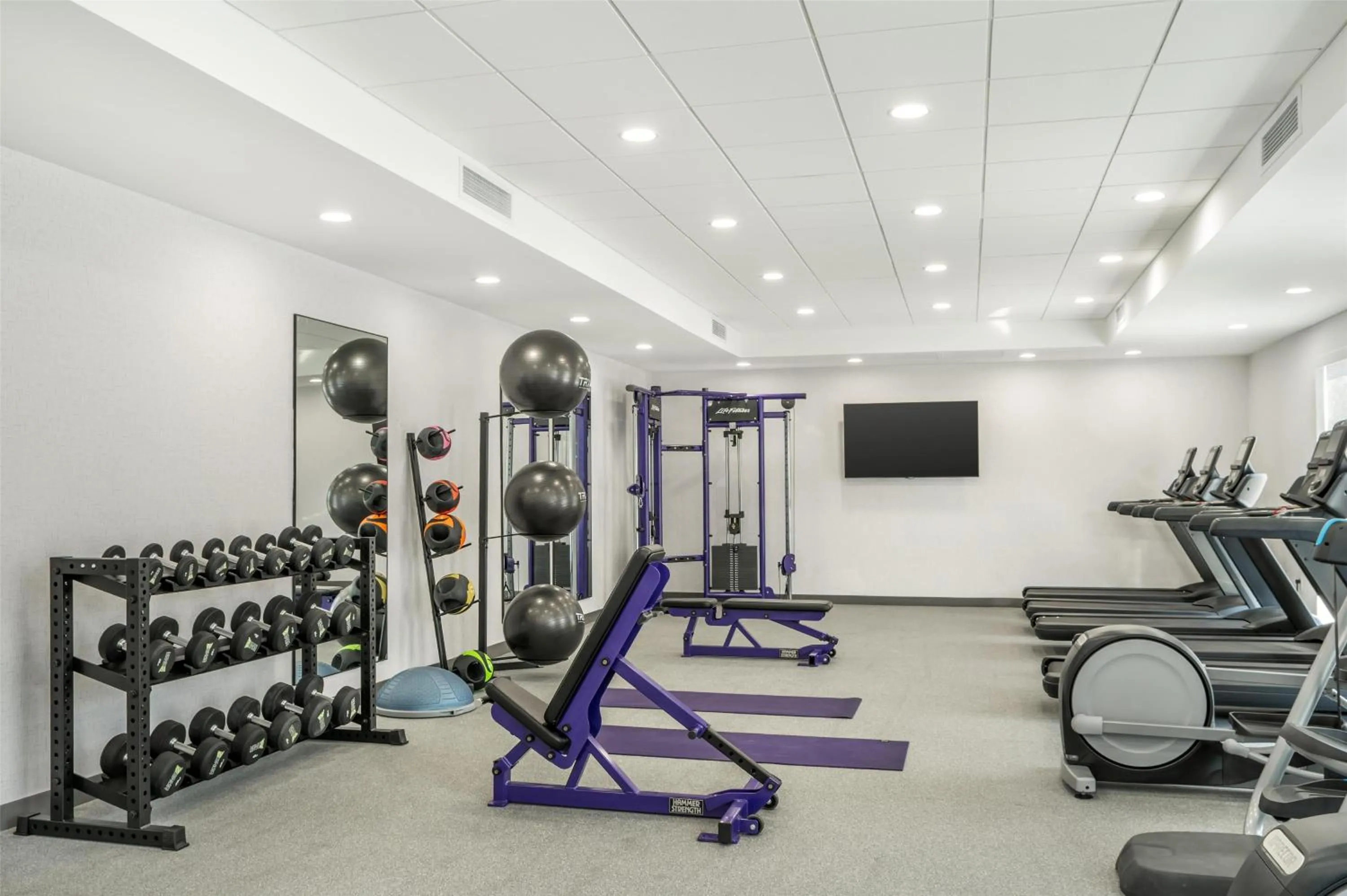 Fitness centre/facilities in Home2 Suites By Hilton Harrisonburg University