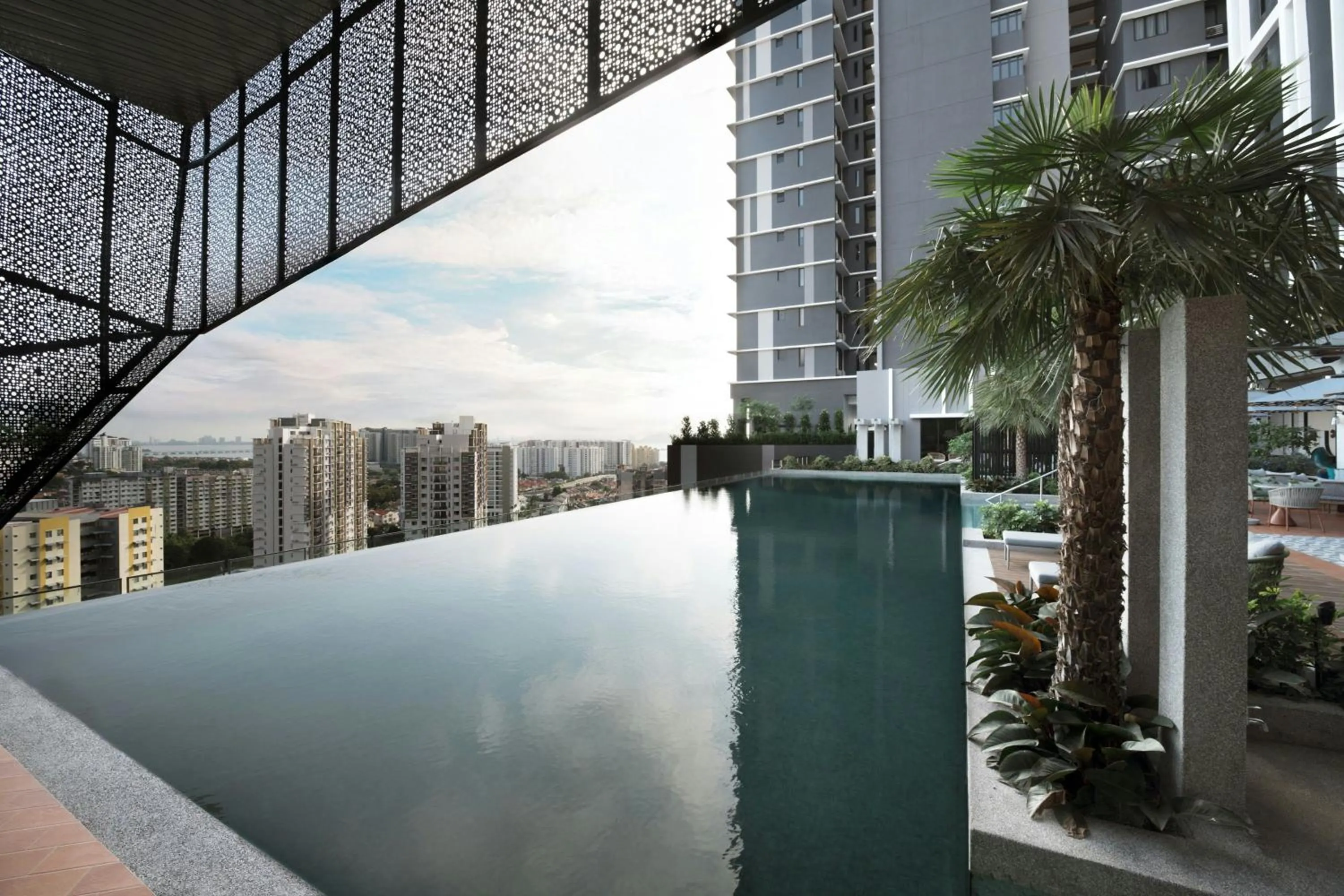 Swimming pool in Iconic Marjorie Hotel, Penang, a Tribute Portfolio Hotel