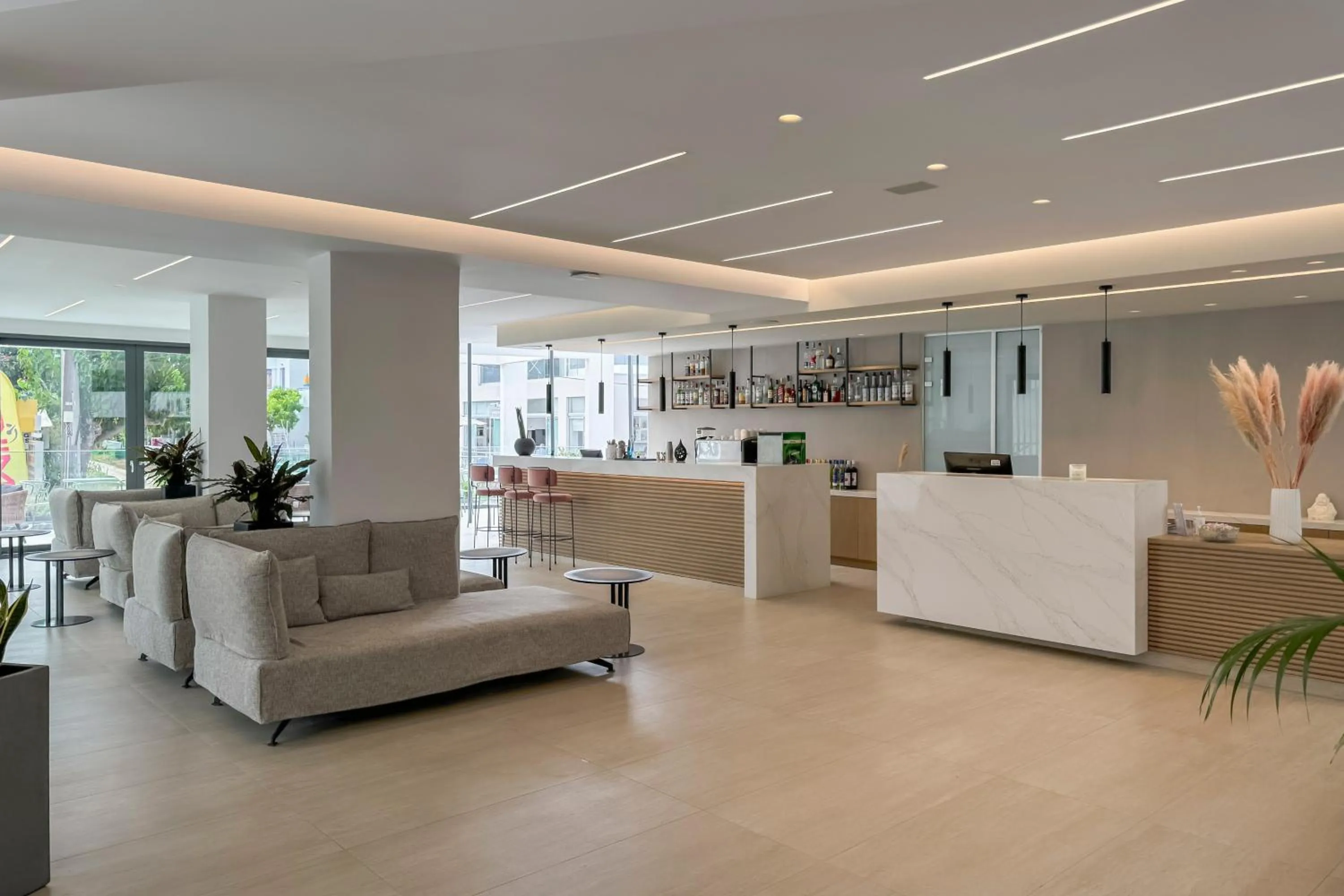 Lobby or reception in Mare Village Hotel