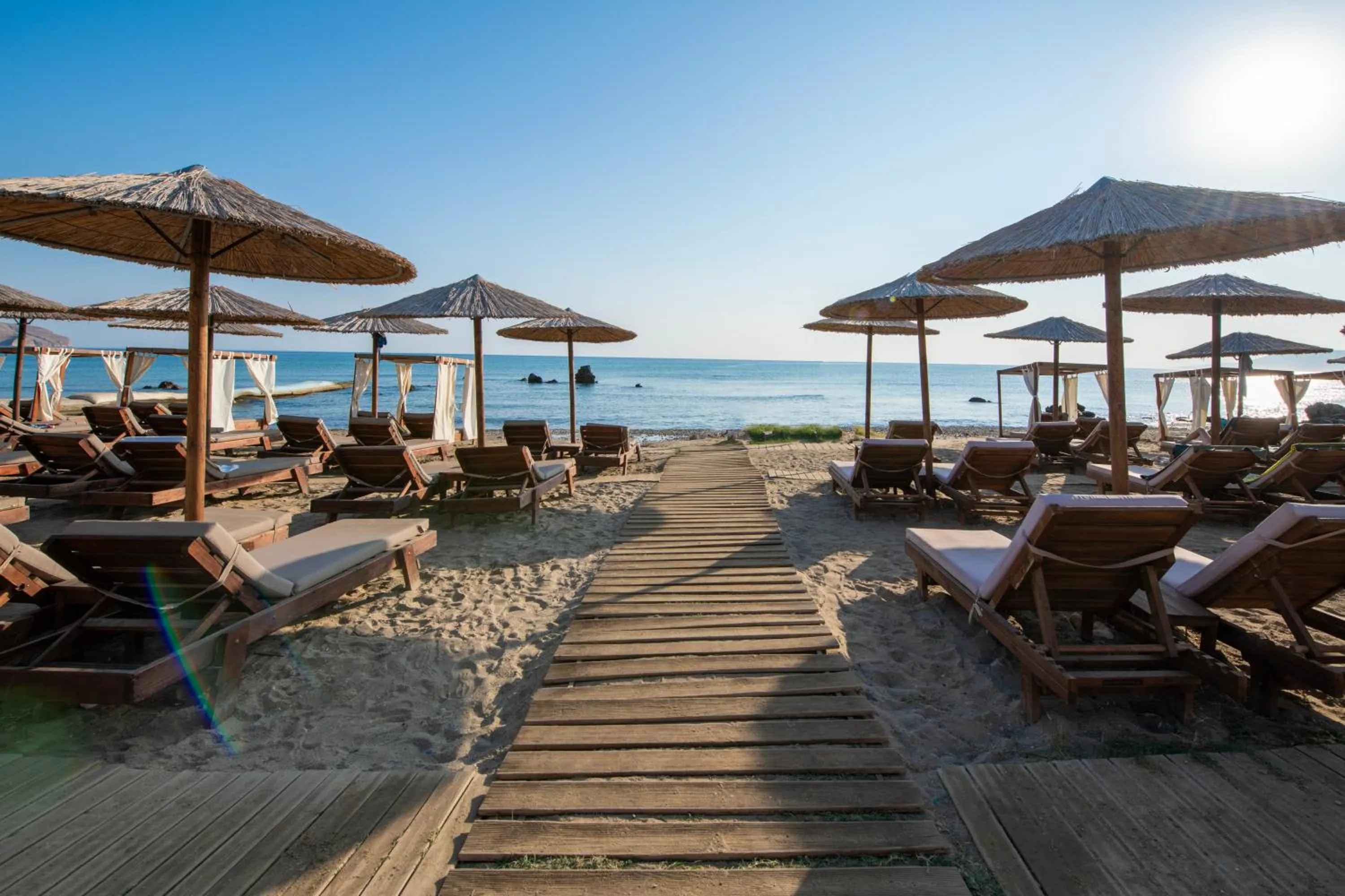 Beach in Mare Village Hotel