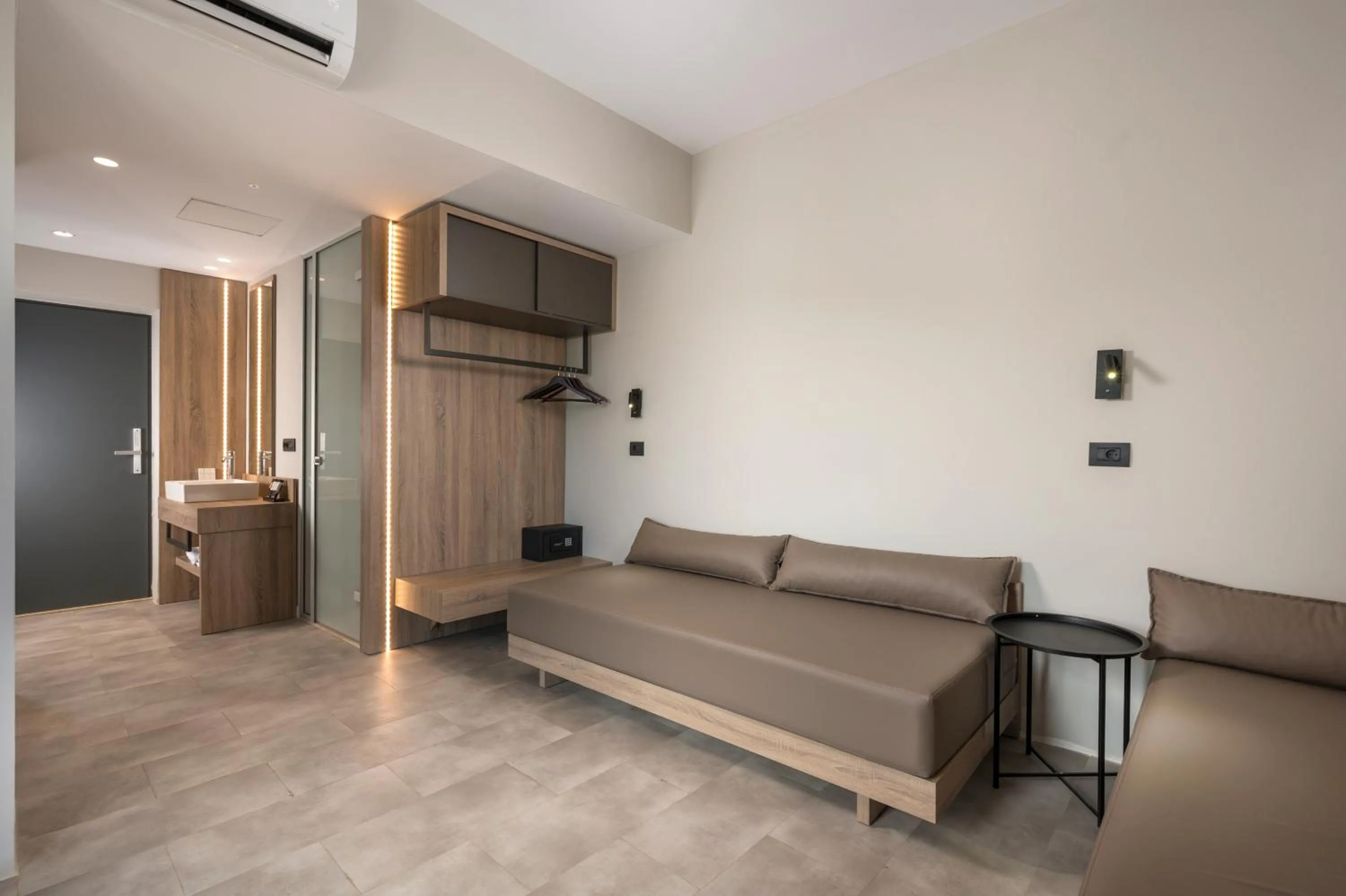 Seating area in Mare Village Hotel