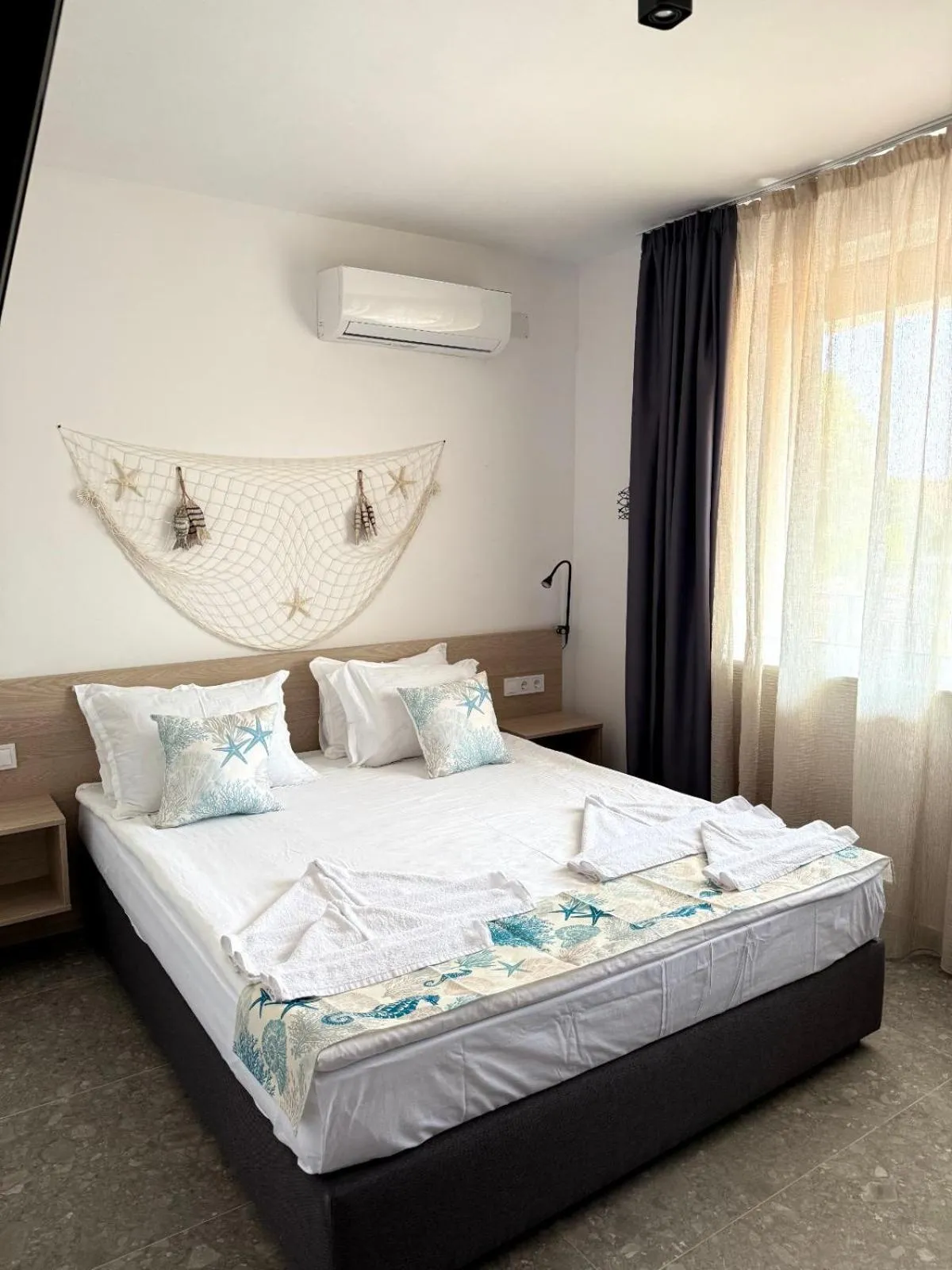 Bed in Hotel Mistral