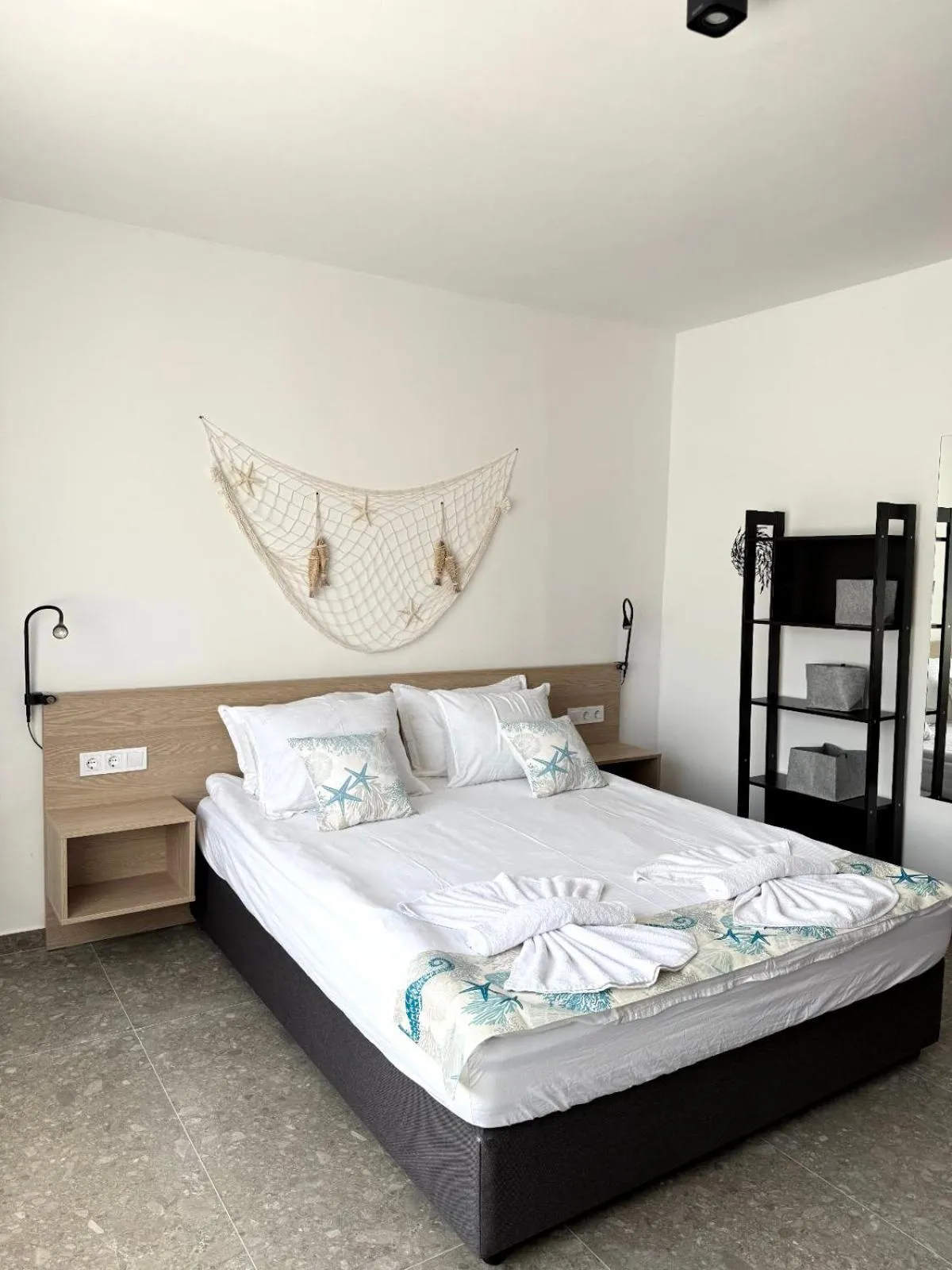 Bed in Hotel Mistral