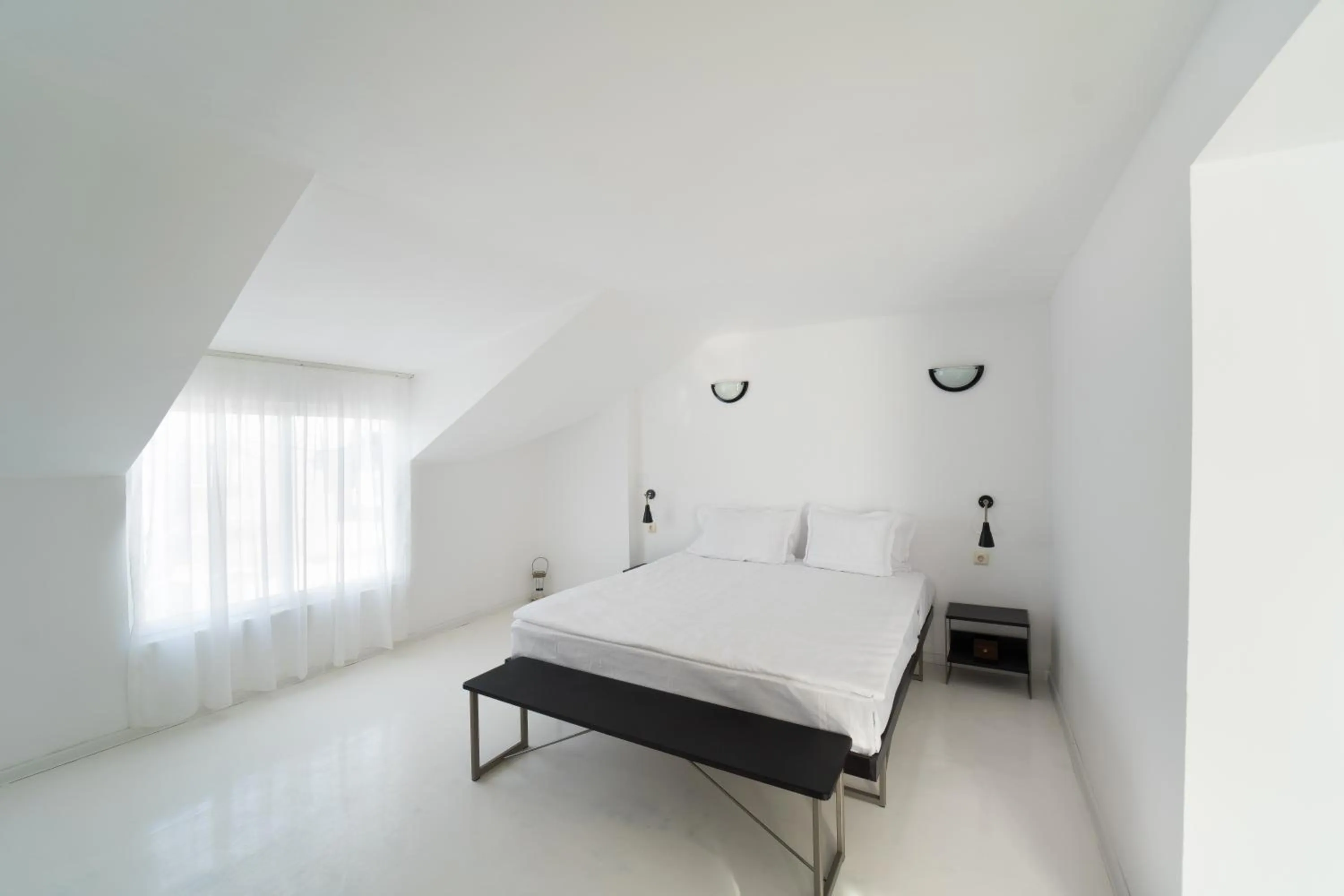 Bed in Hotel Mistral