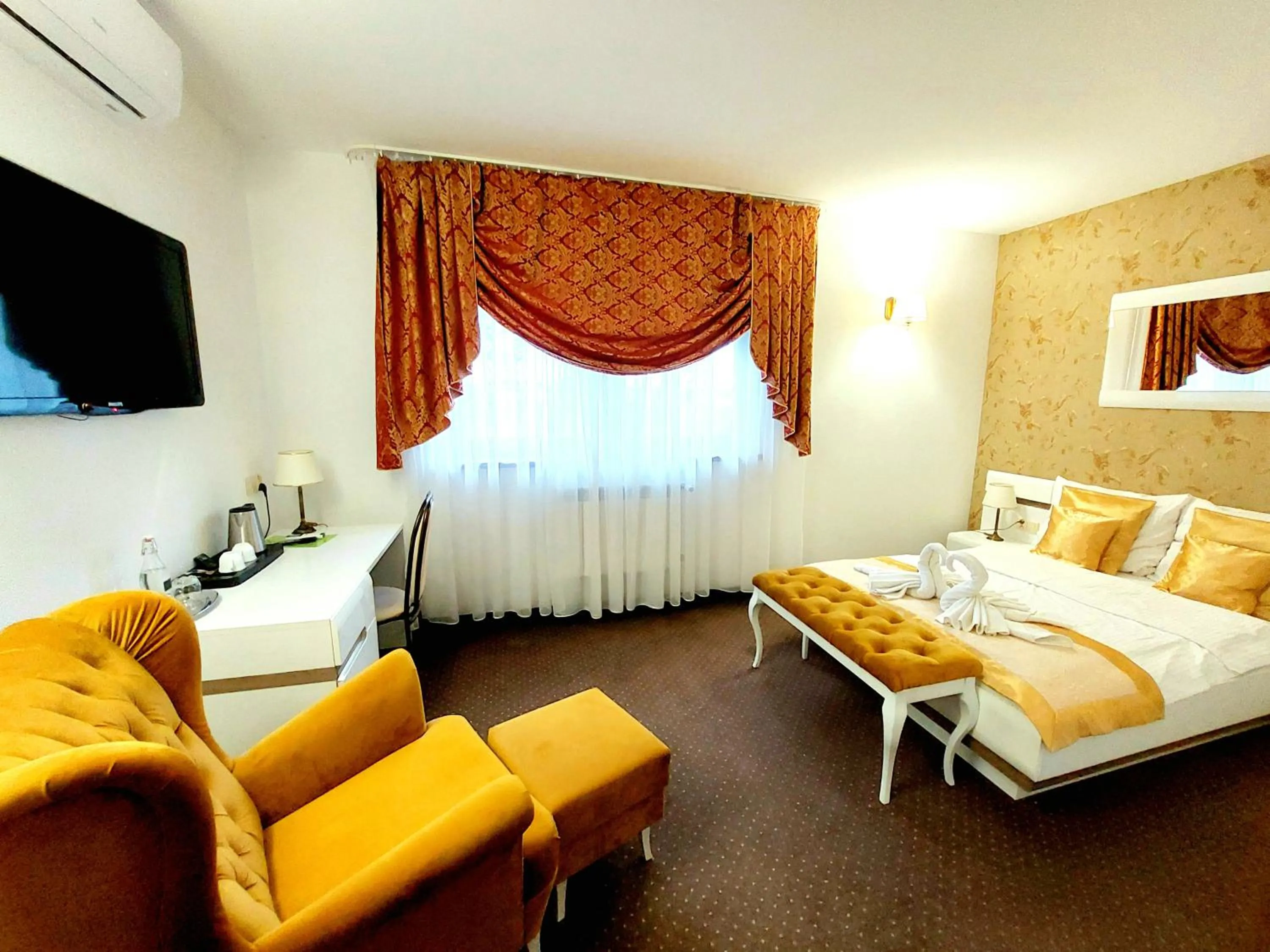 Bed in Hotel u Liska