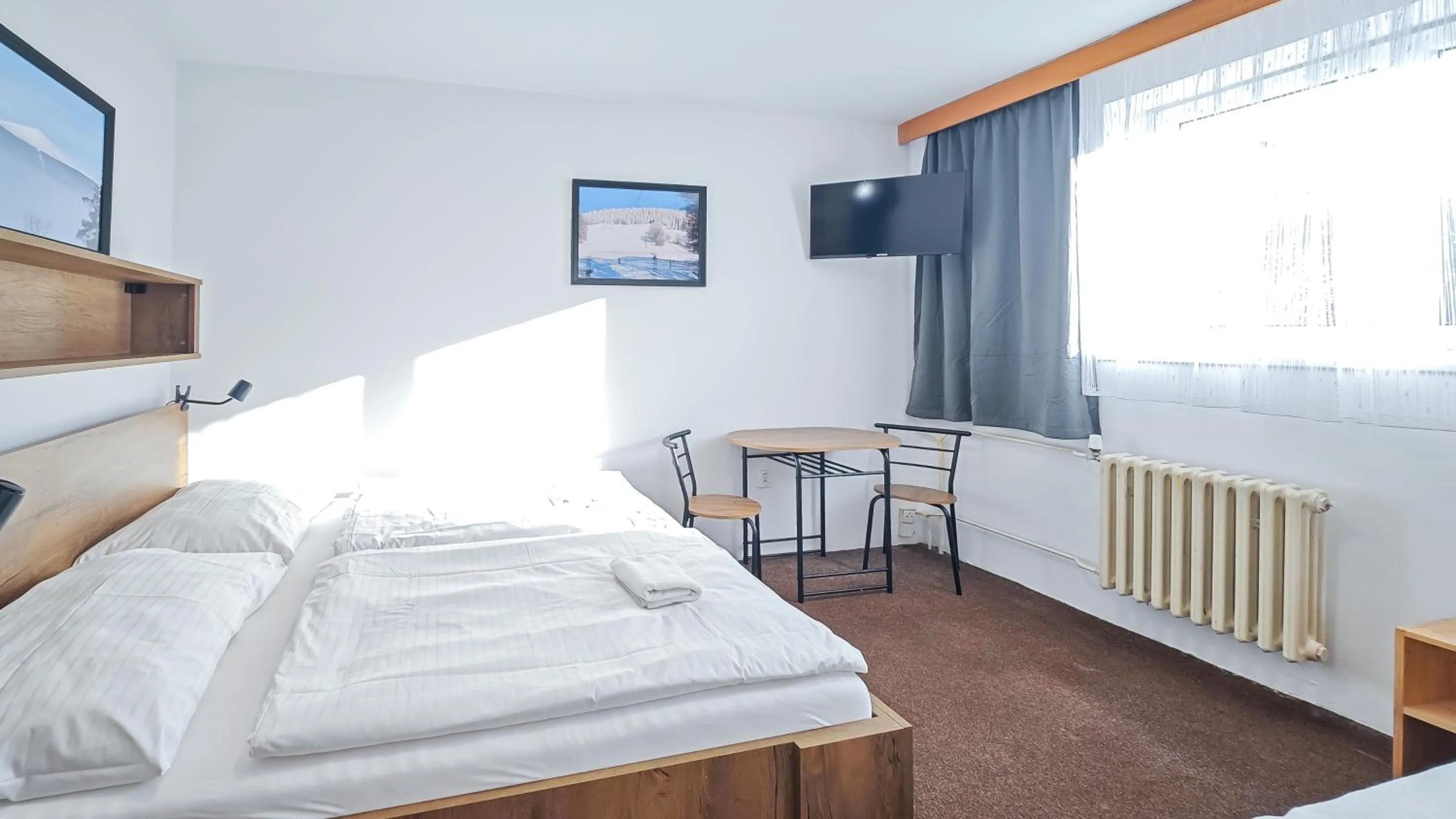 Bedroom, Bed in Penzion Vápenka