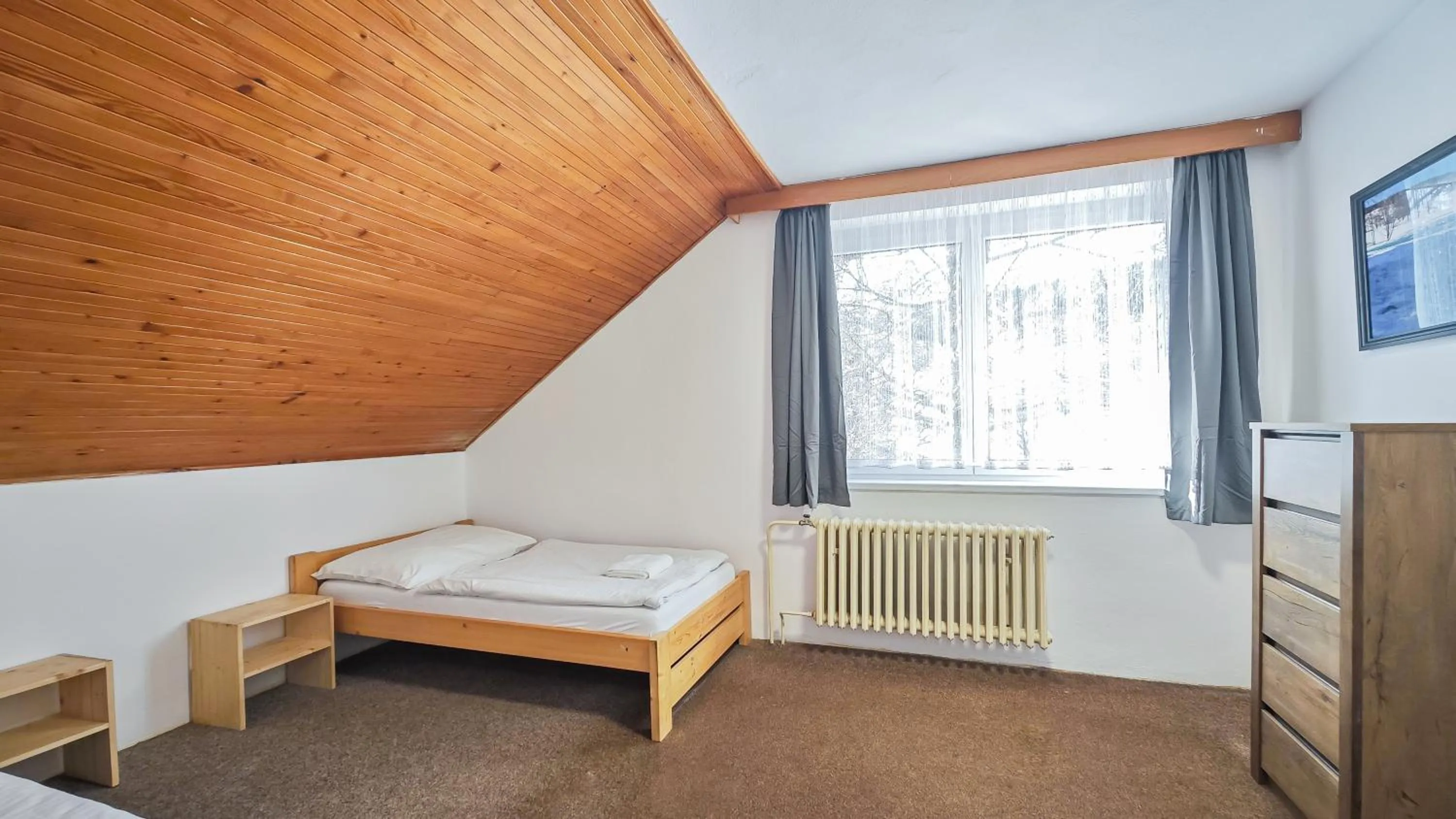 Bedroom, Bed in Penzion Vápenka