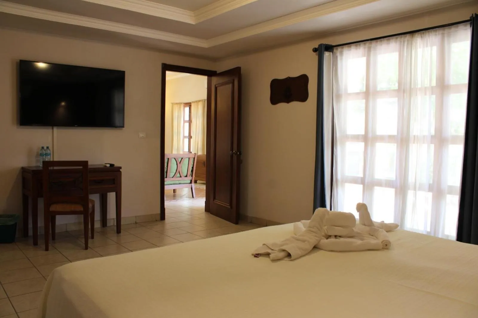 Bed in TecnoHotel Valladolid