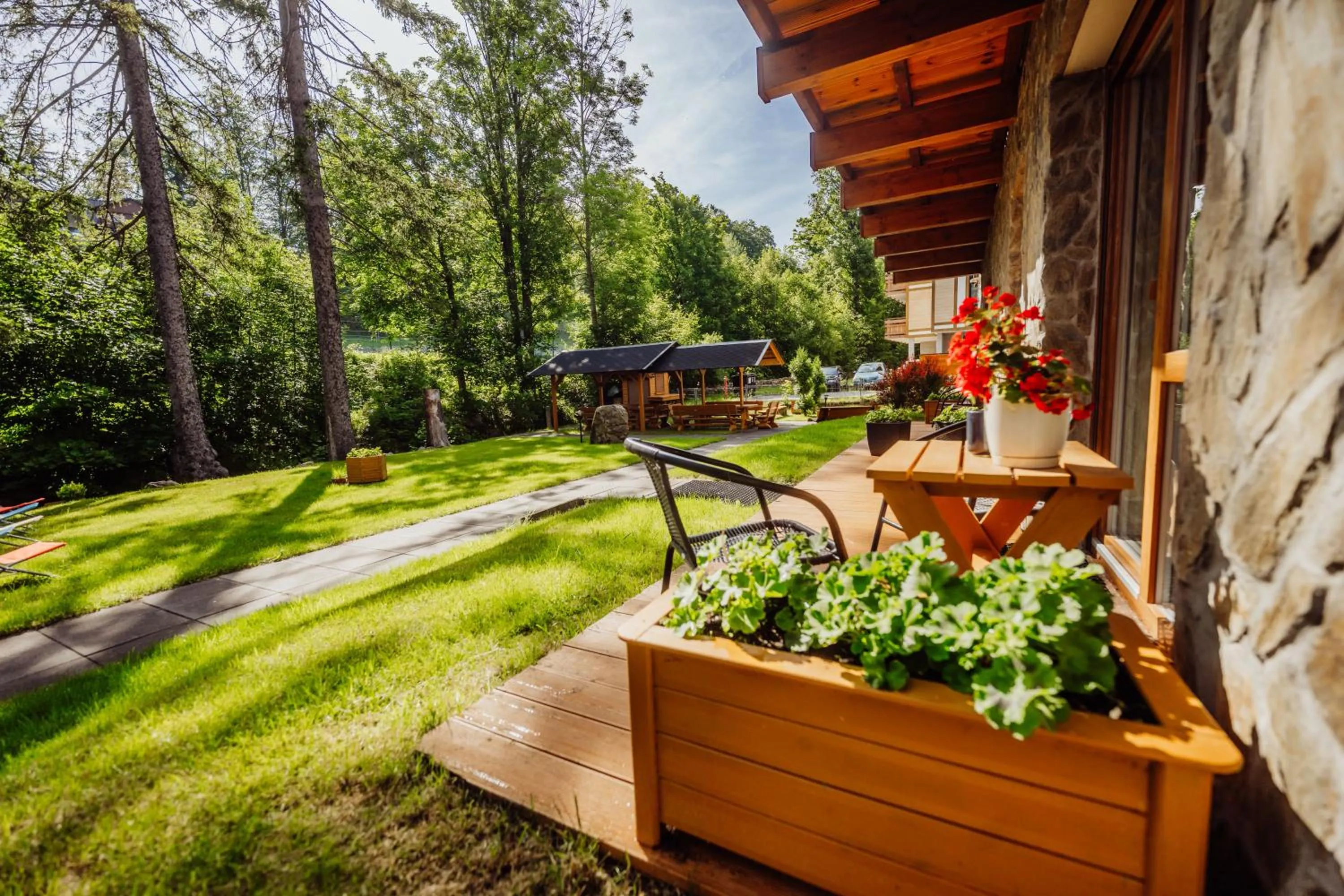 Property building in Hotel Na Skarpie