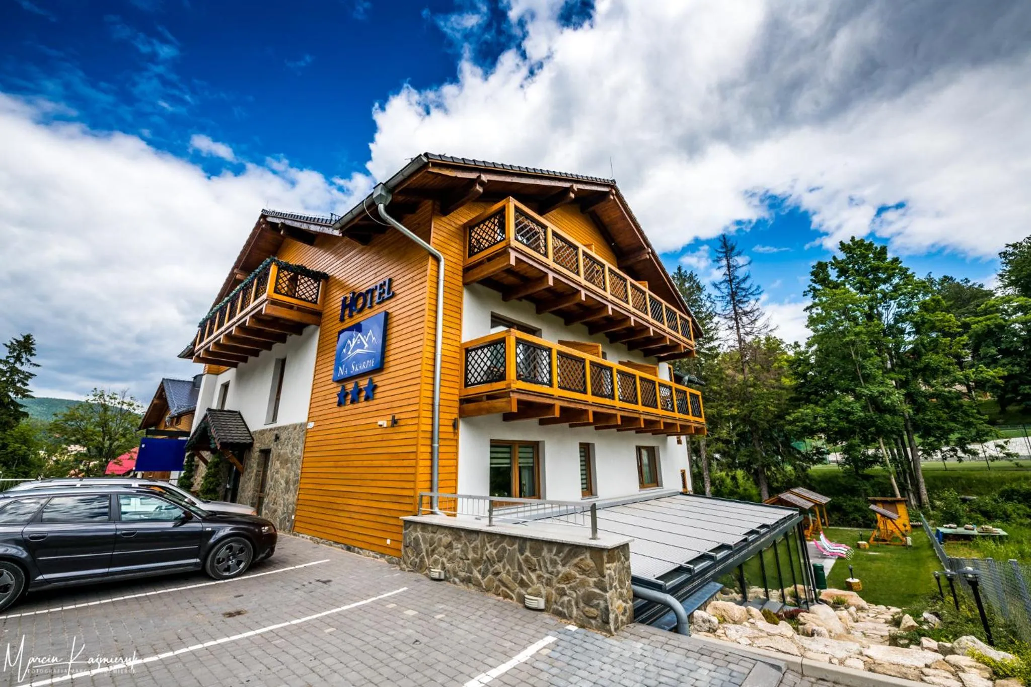 Property building in Hotel Na Skarpie