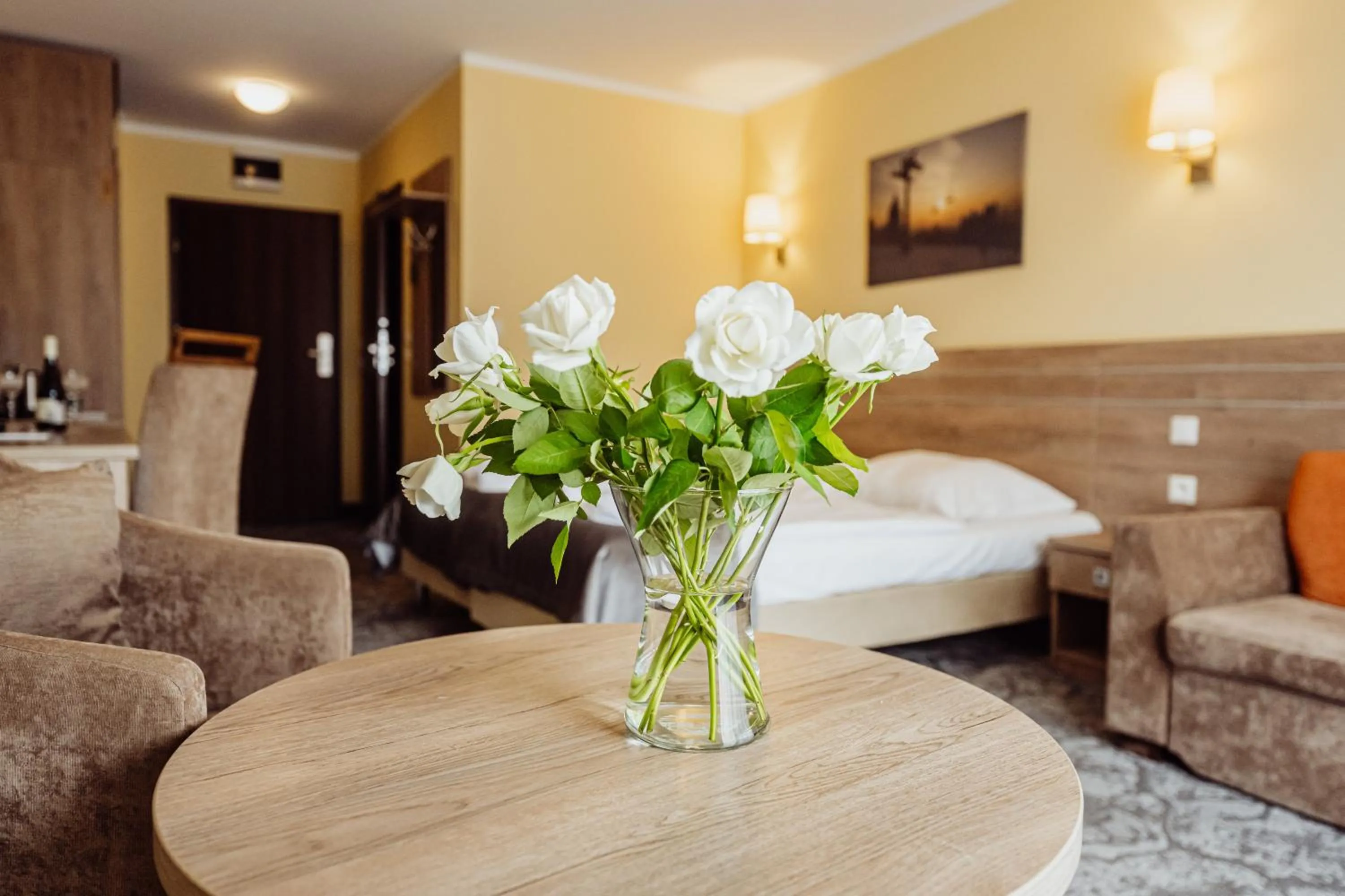 Photo of the whole room, Bed in Hotel Na Skarpie