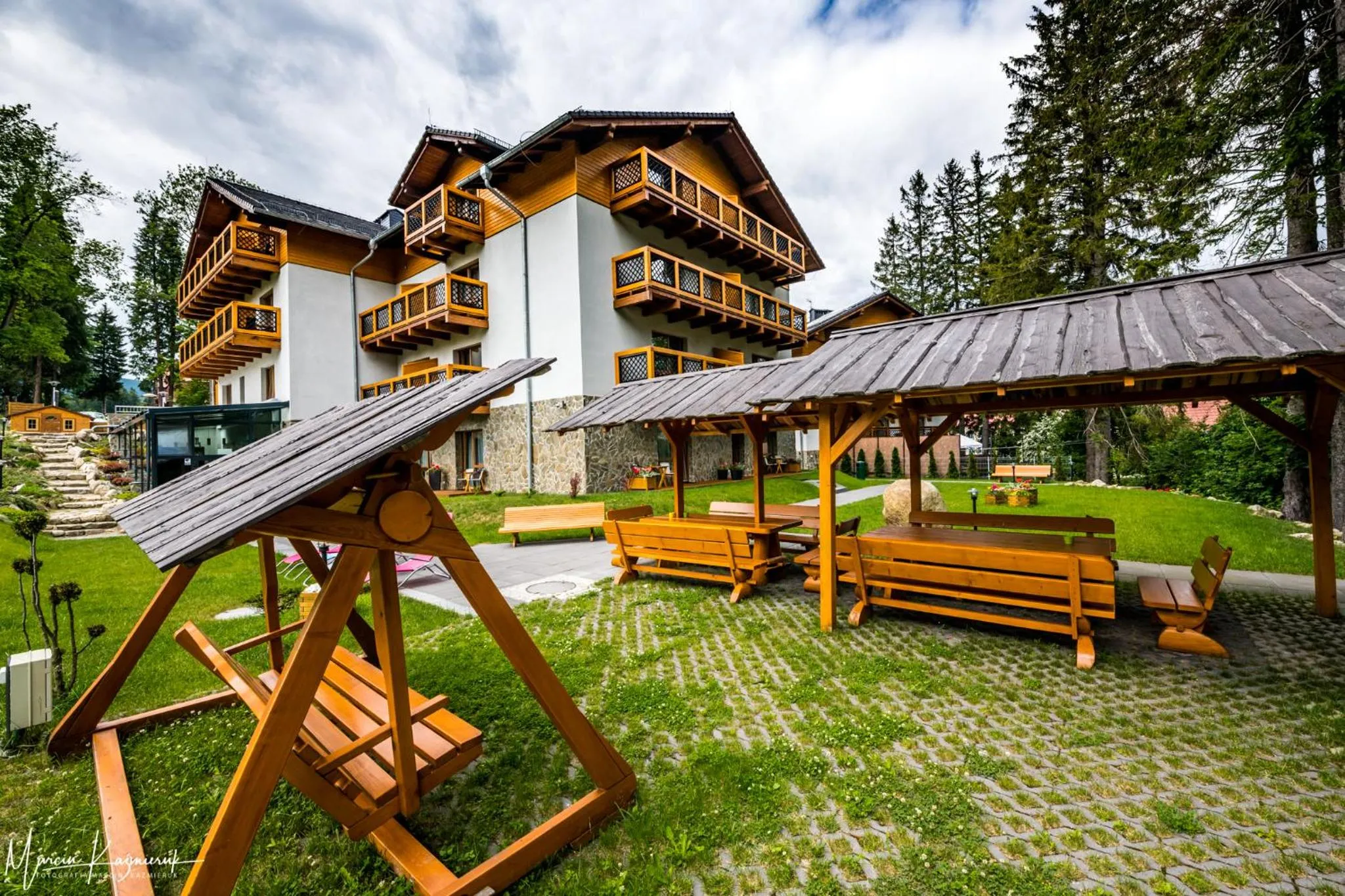 Property building in Hotel Na Skarpie