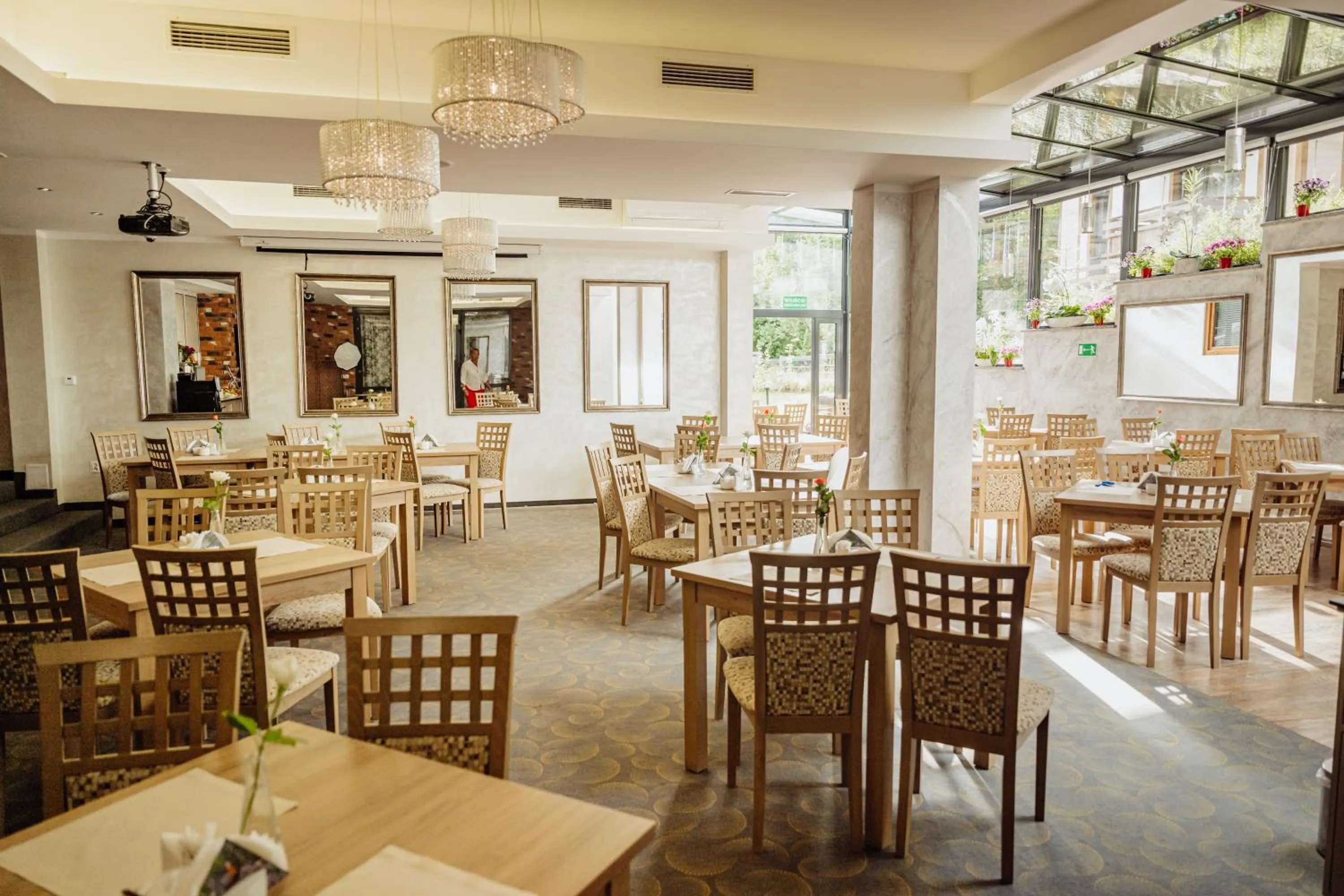 Dining area in Hotel Na Skarpie