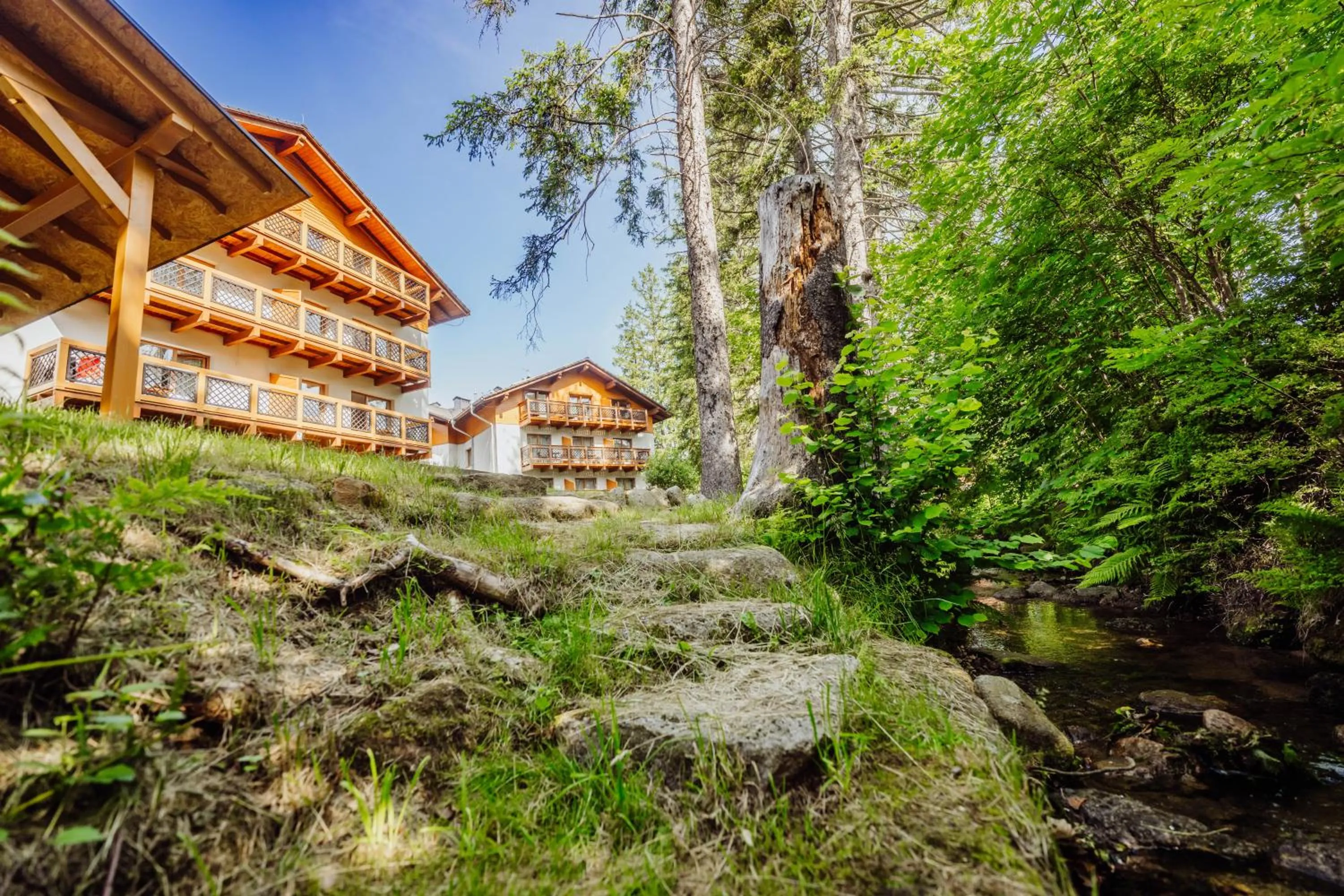 Property building in Hotel Na Skarpie