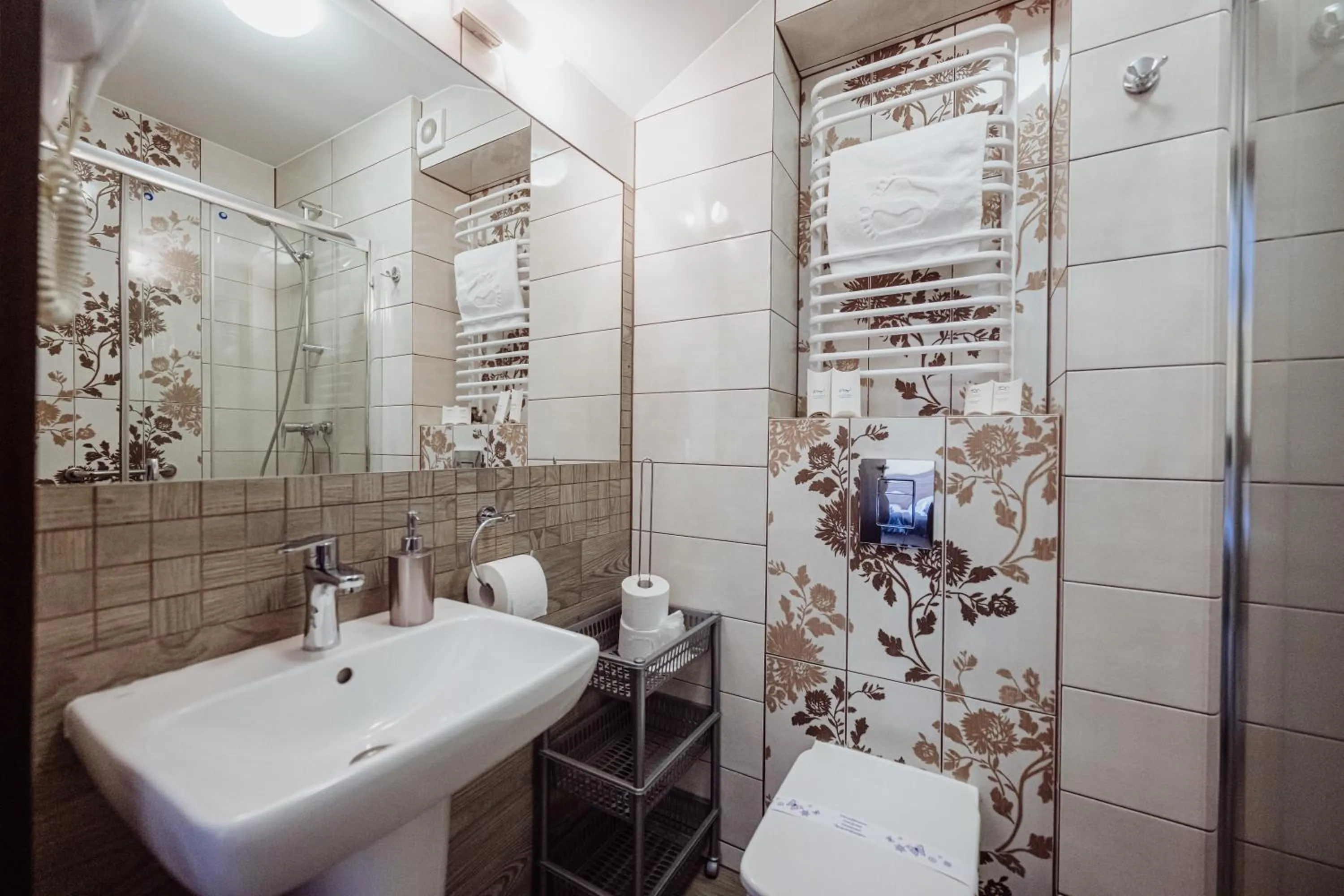 Bathroom in Hotel Na Skarpie