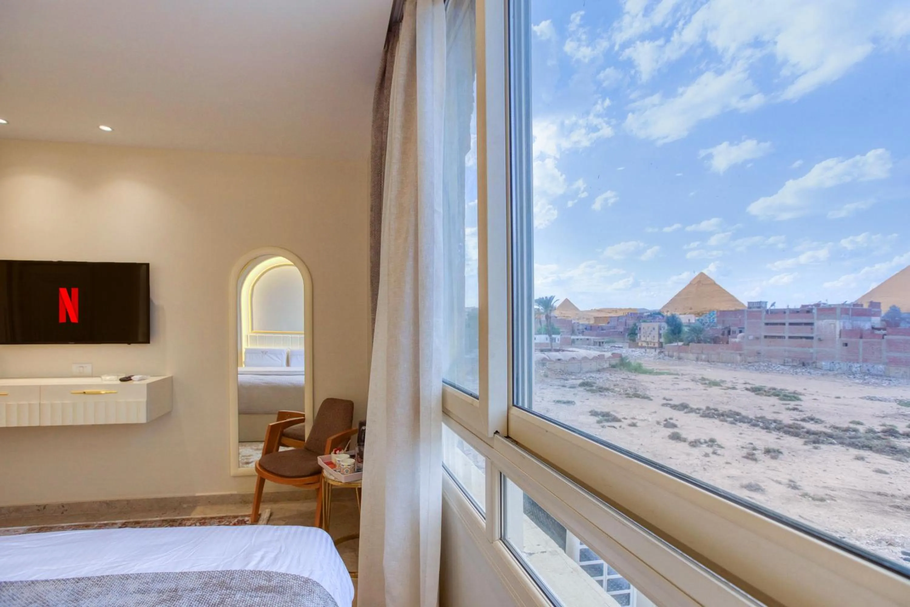 TV and multimedia, Bed in Pyramids Plateau Hotel