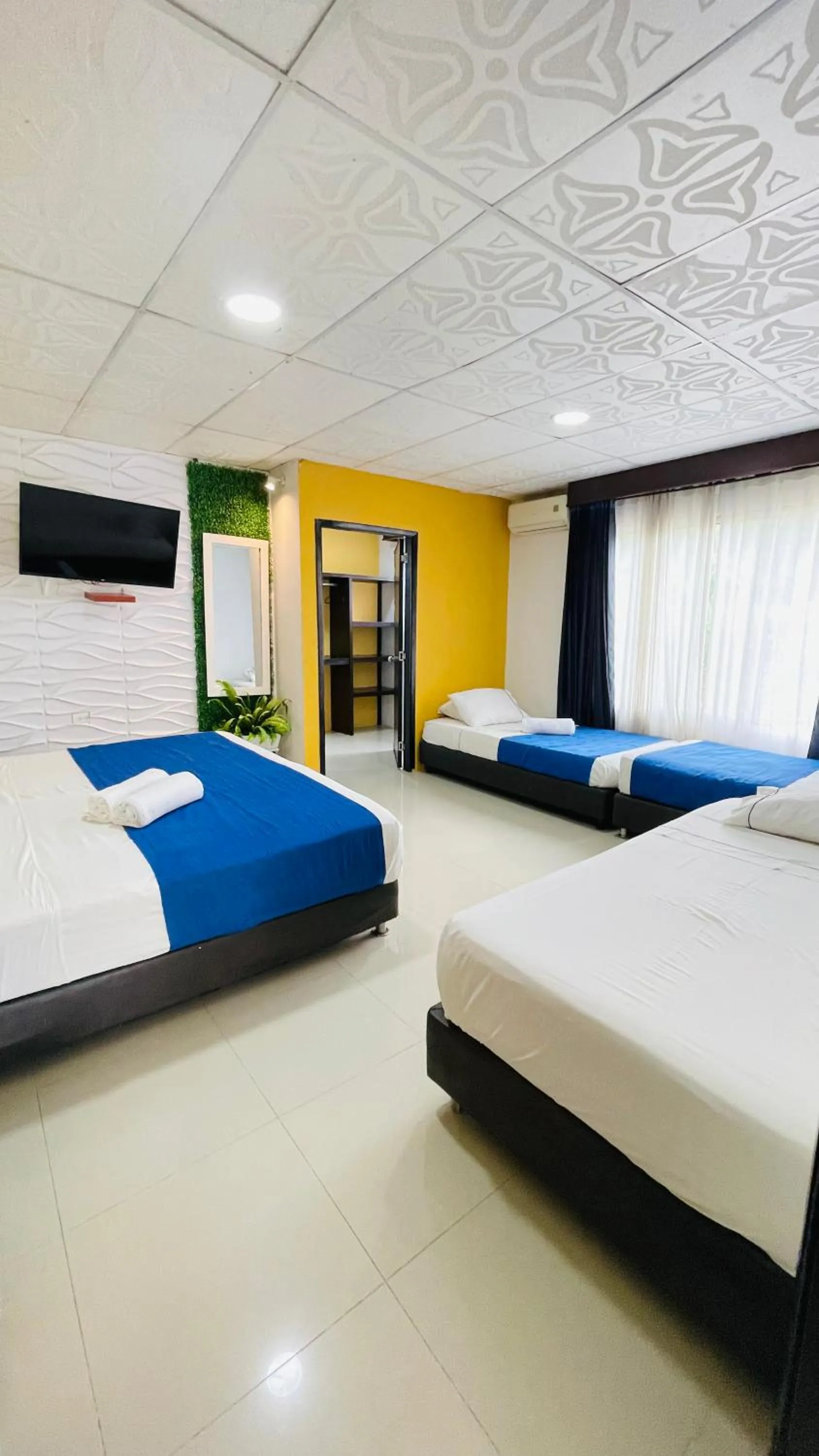 Bed in Hotel Rosalinda Campestre del Llano