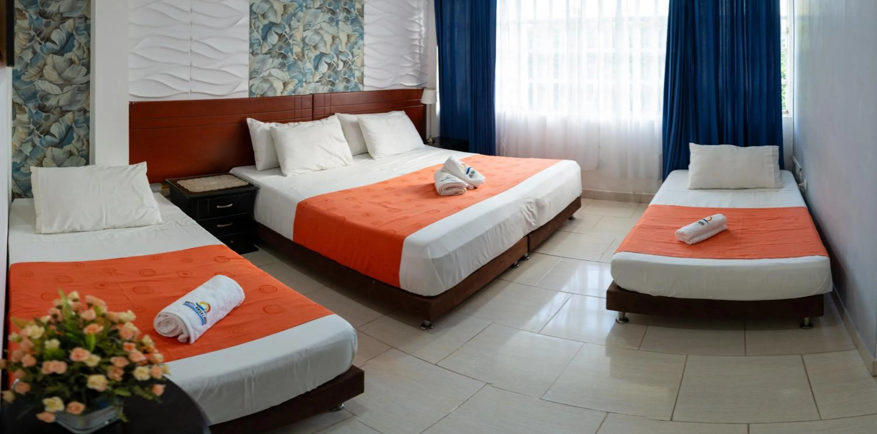 Bed in Hotel Rosalinda Campestre del Llano