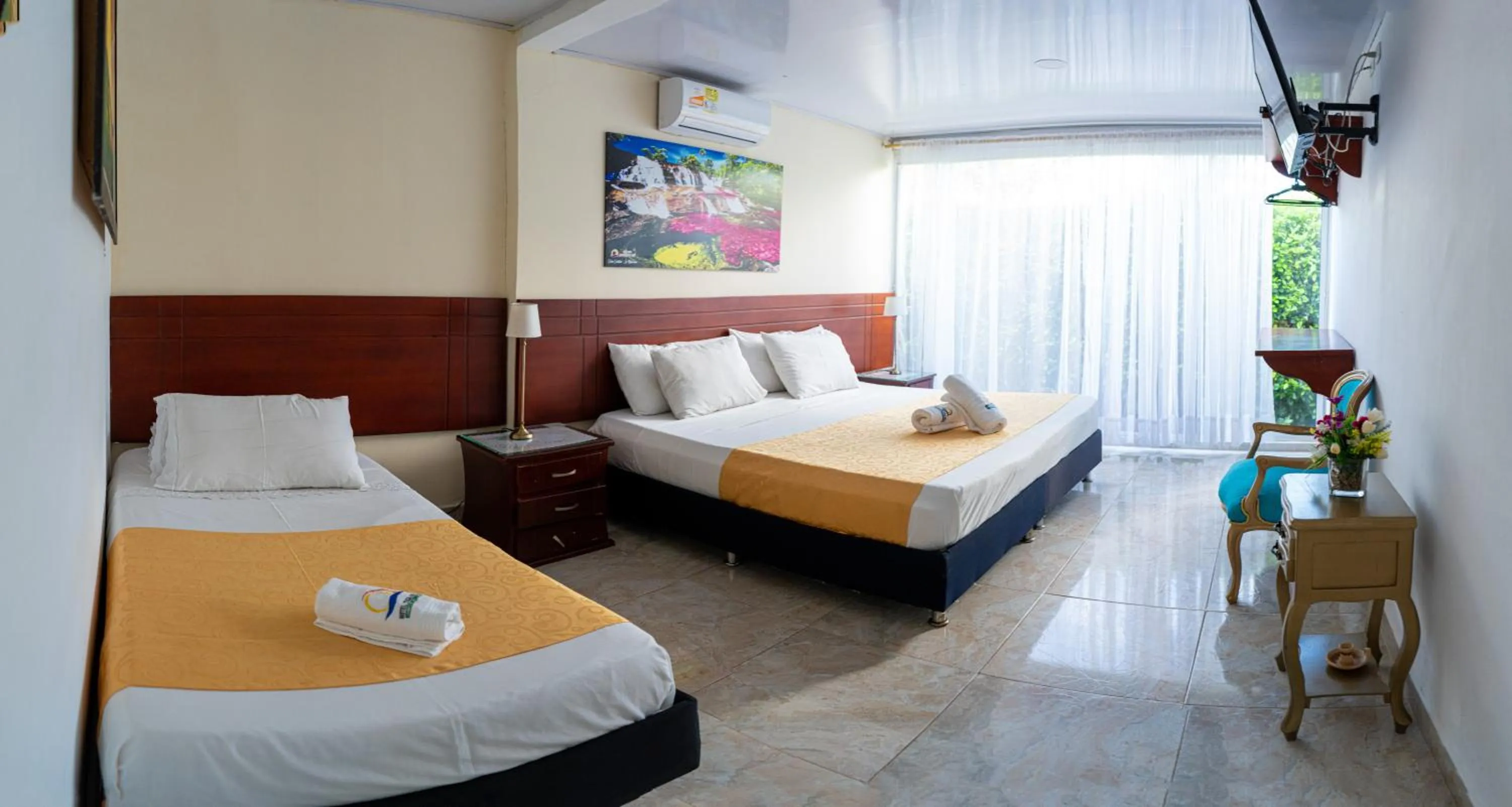 Photo of the whole room, Bed in Hotel Rosalinda Campestre del Llano