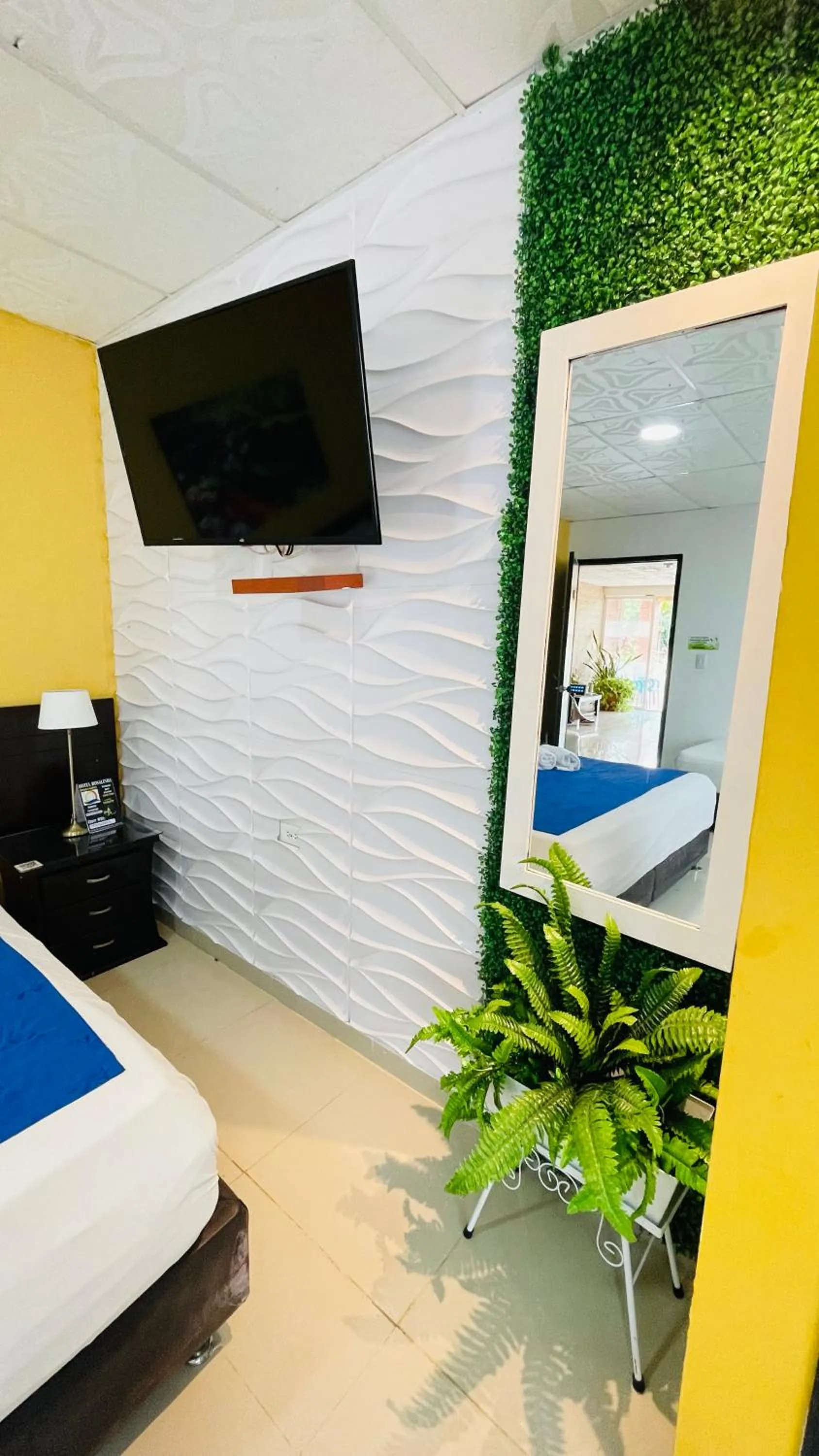 Bed in Hotel Rosalinda Campestre del Llano