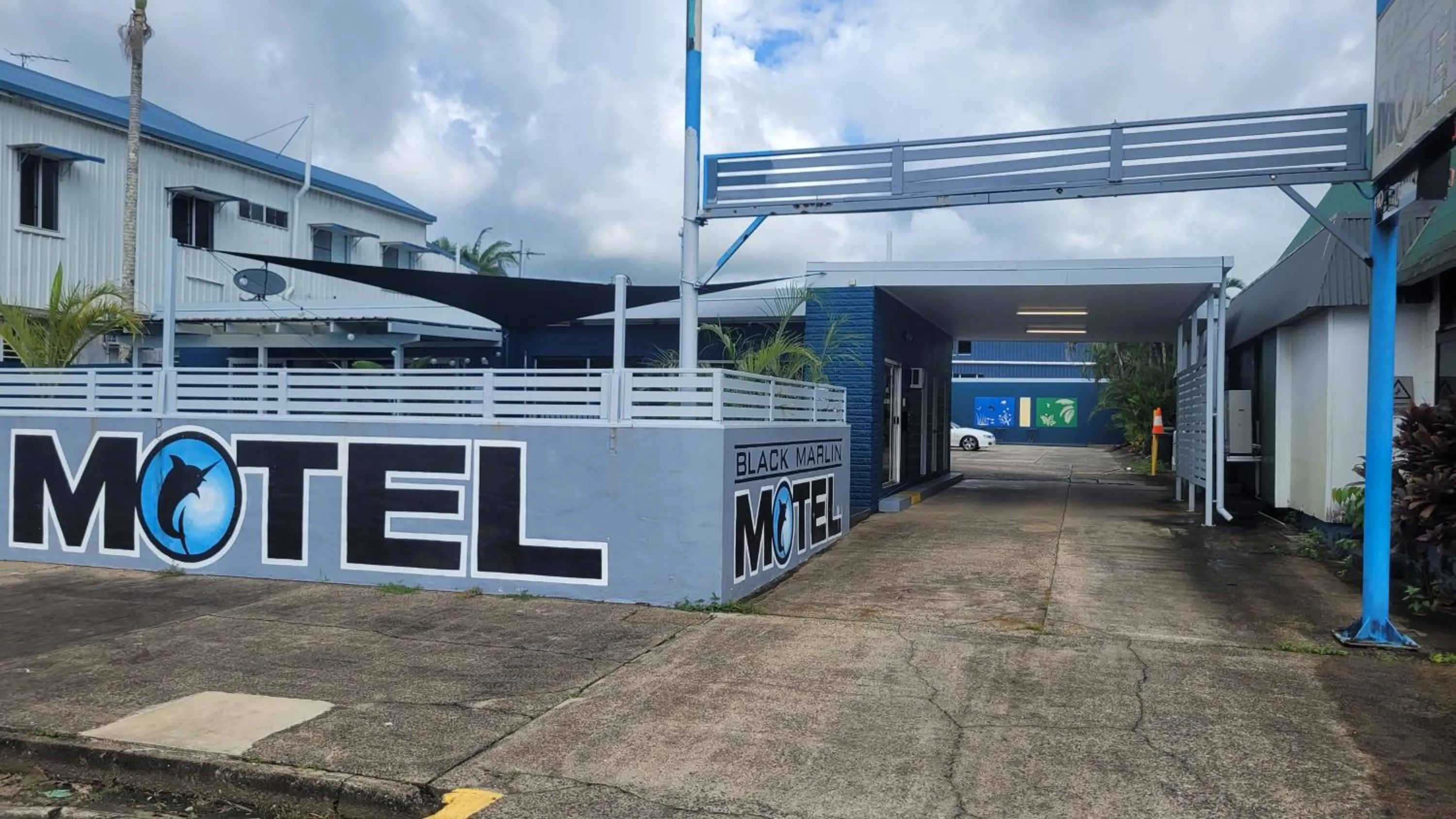 Street view in Black Marlin Motel