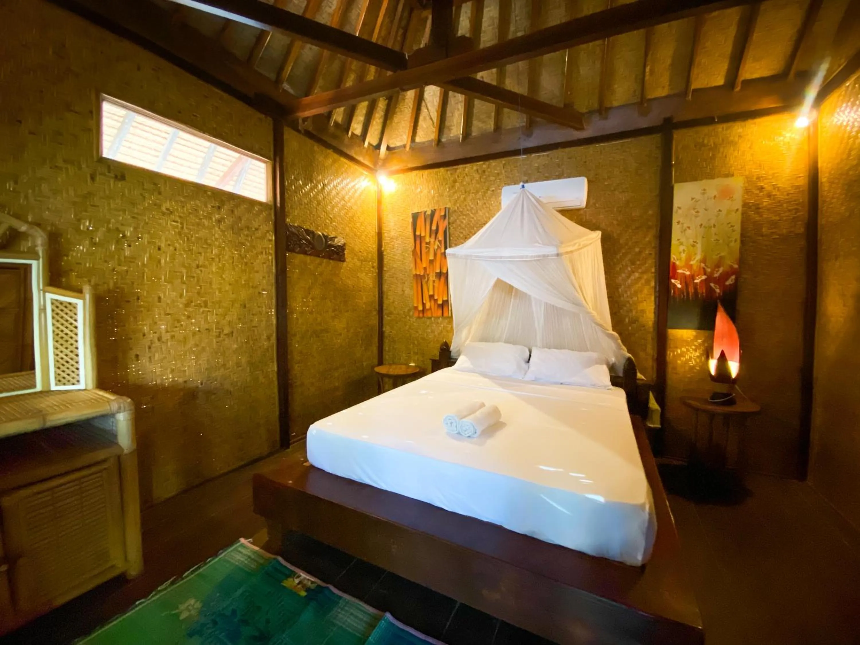 Bedroom, Bed in Sejuk Cottages