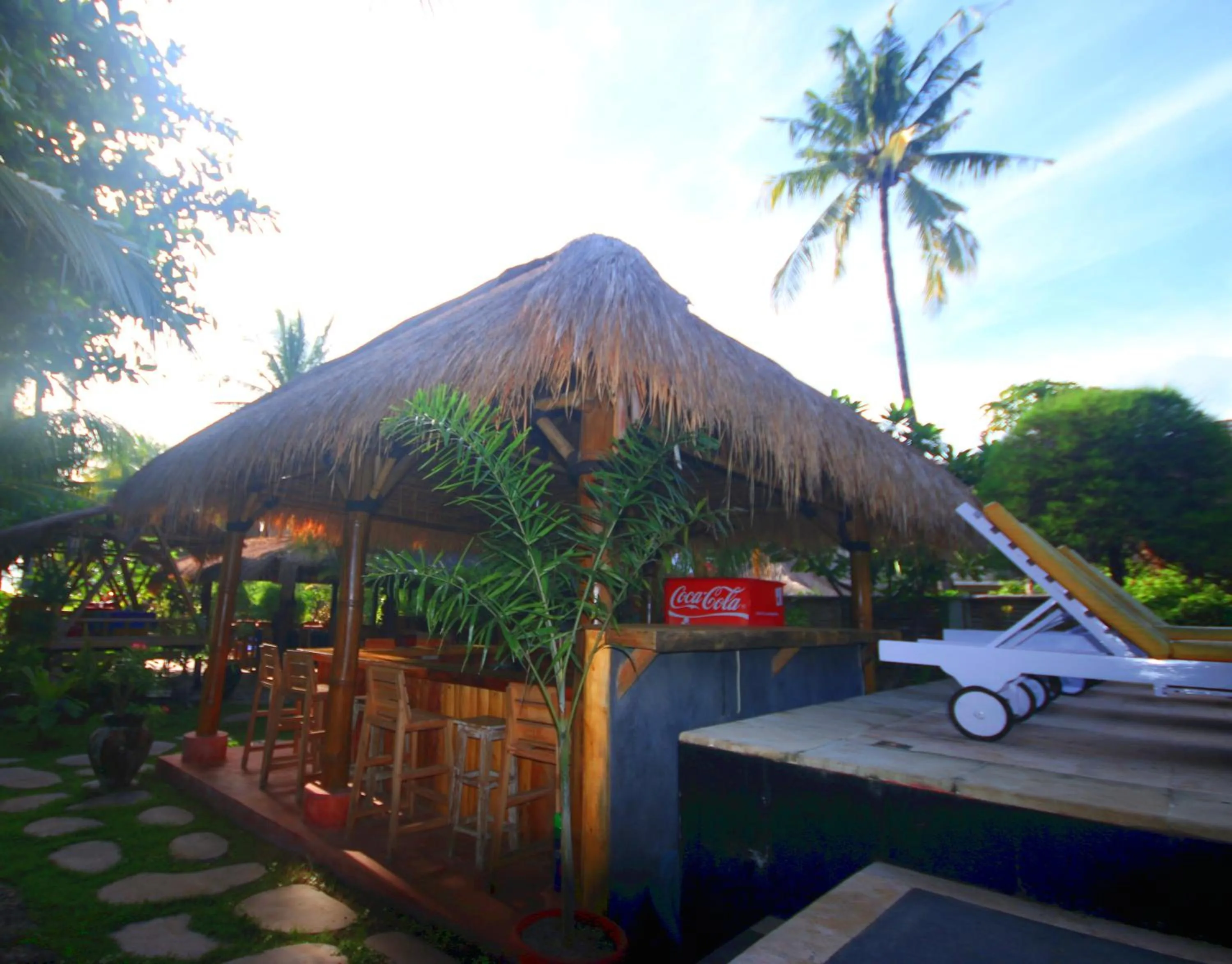 Lounge or bar in Sejuk Cottages