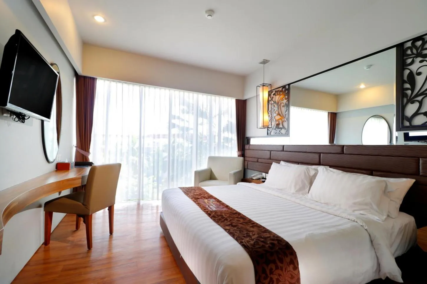 Bedroom, Bed in The Lerina Hotel Nusa Dua