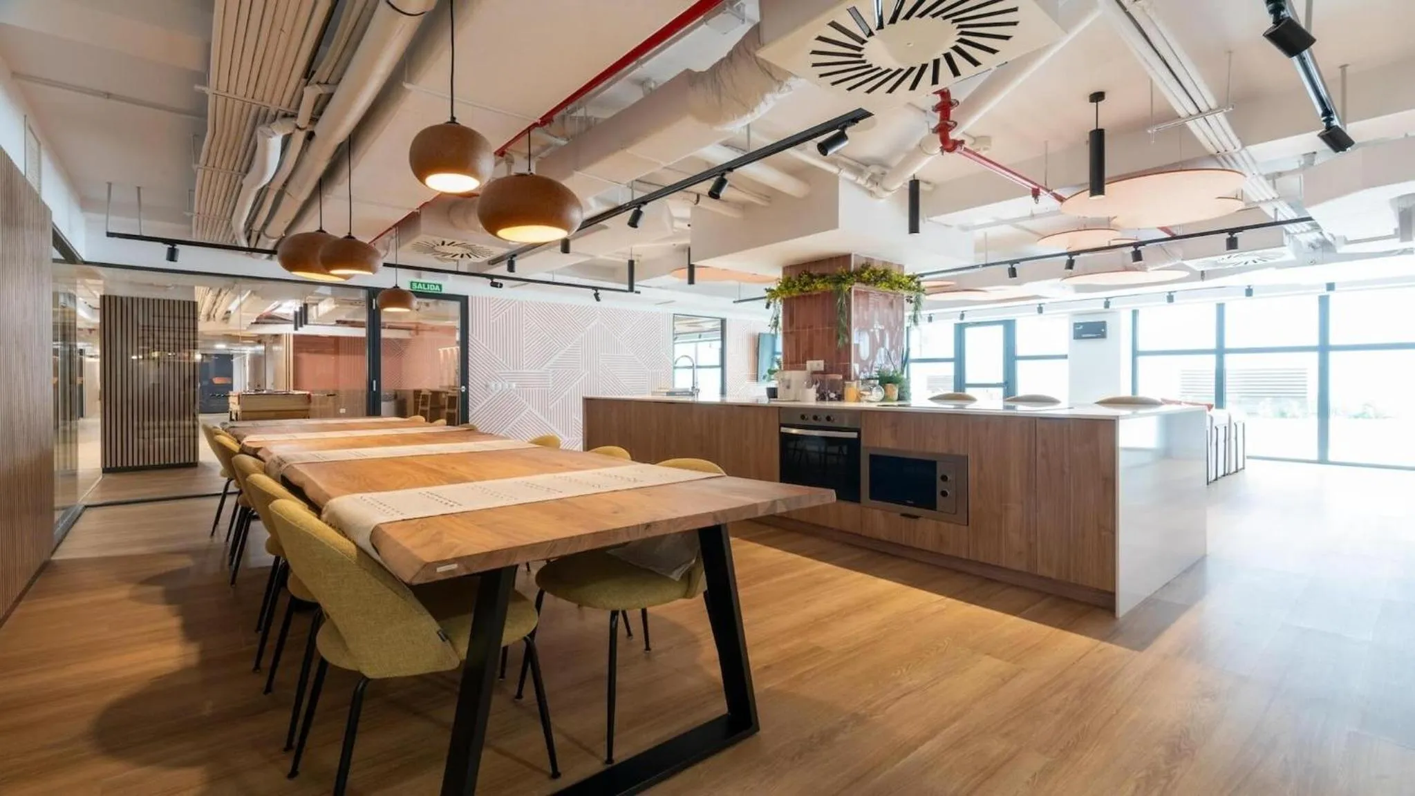 Kitchen or kitchenette in Hotel Nido Príncipe Pío