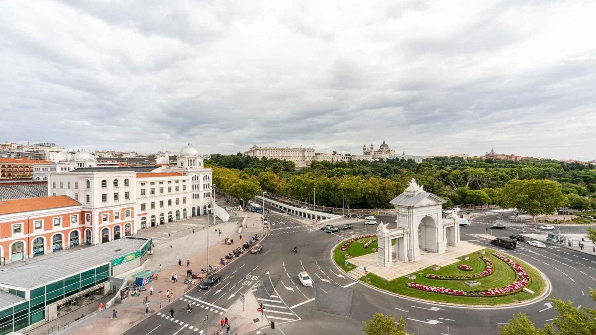 Patio in Hotel Nido Príncipe Pío