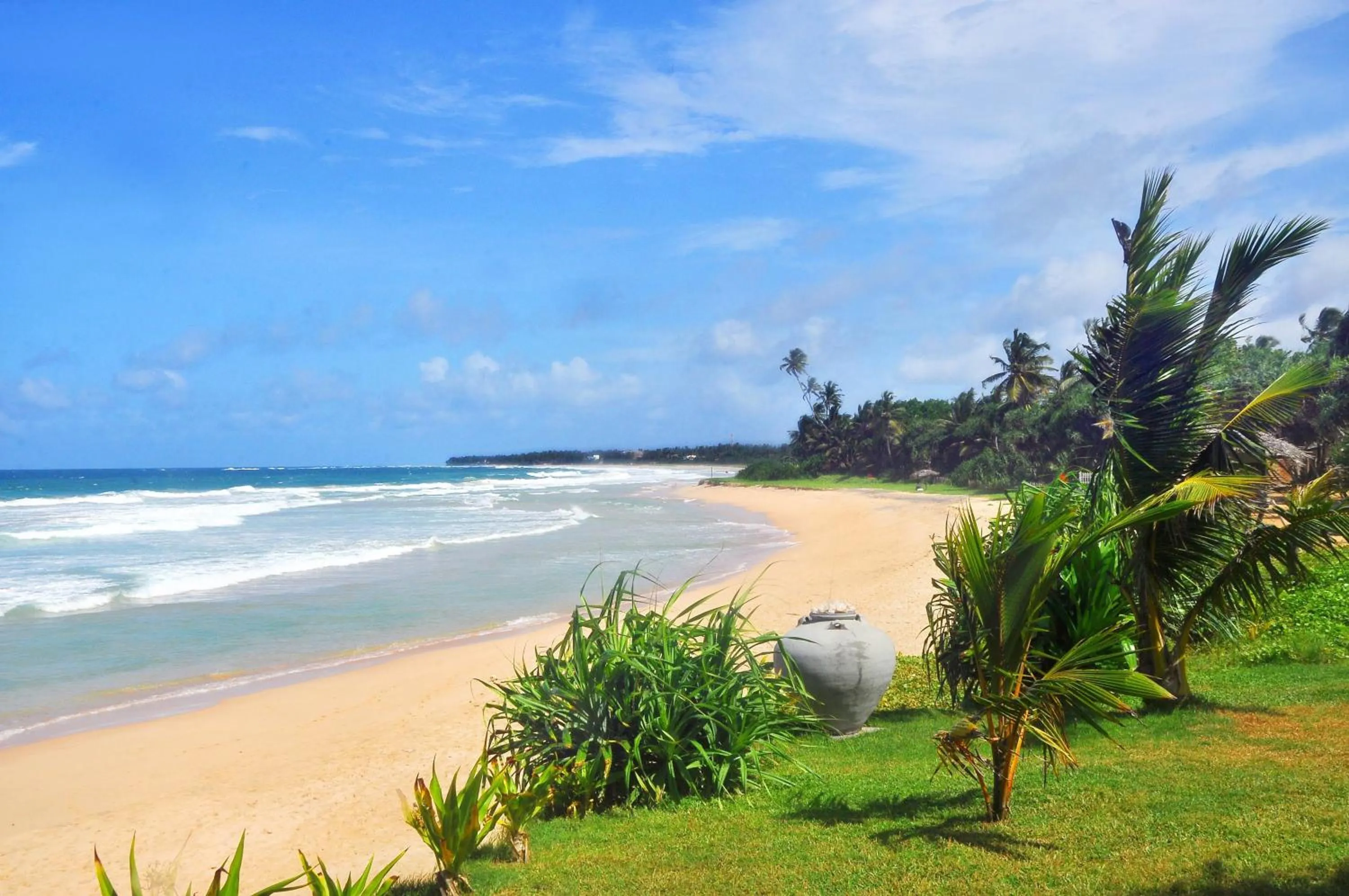 Sea view in The Beach Cabanas Retreat & Spa
