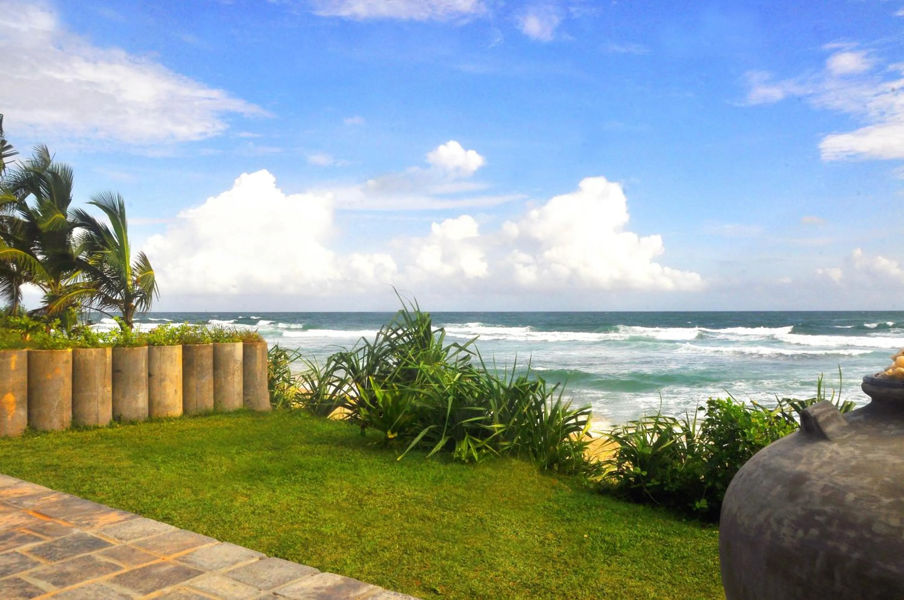 Garden in The Beach Cabanas Retreat & Spa