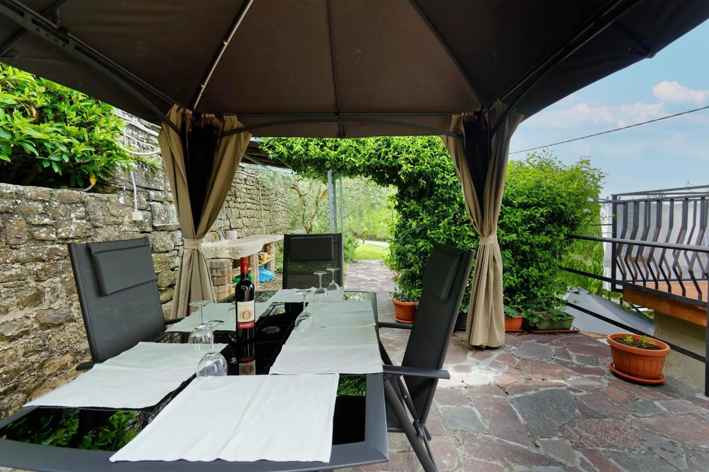 Balcony/Terrace in Apartments Smile by Rent Istria