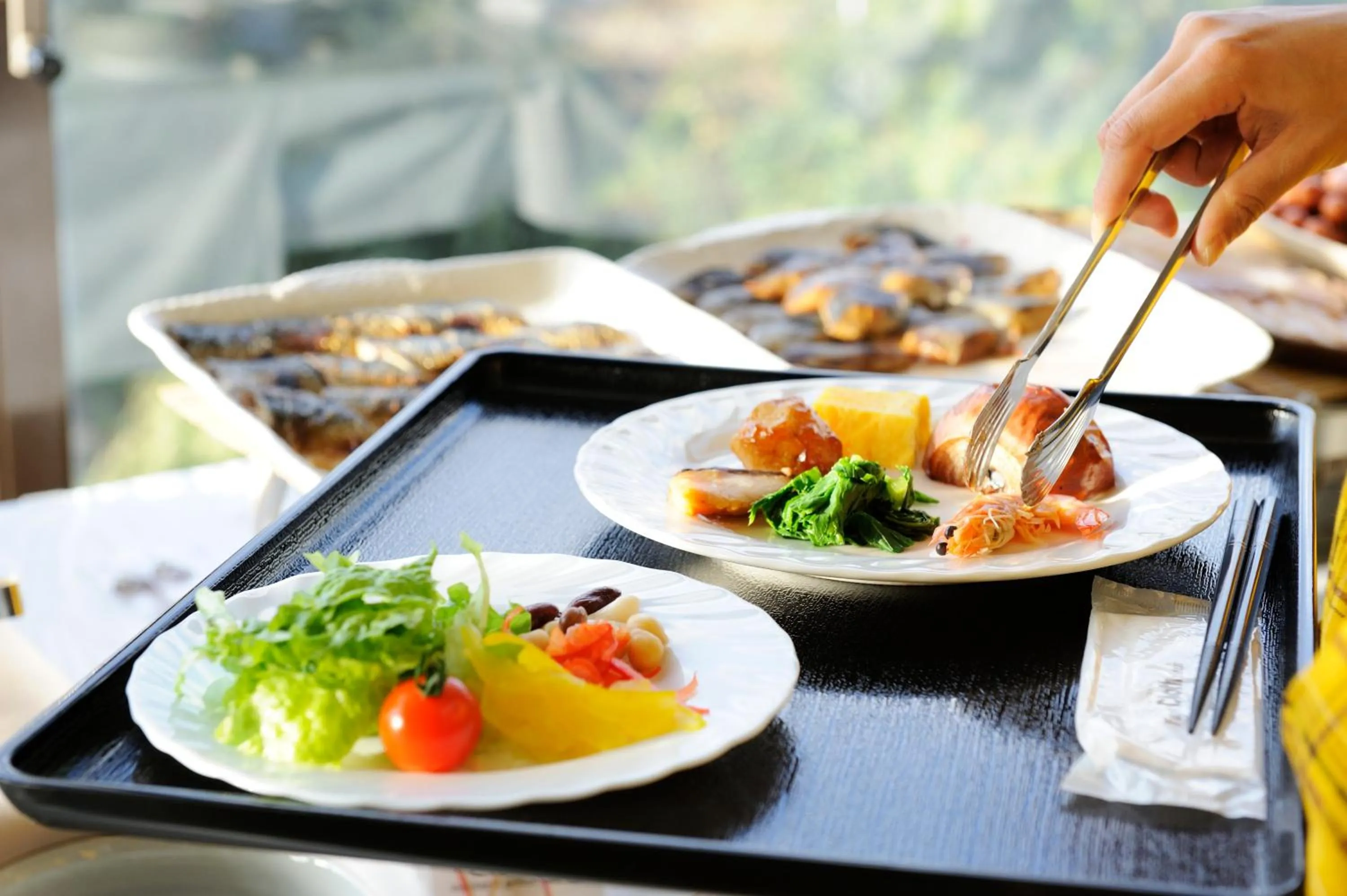 Breakfast in Hachijo View Hotel