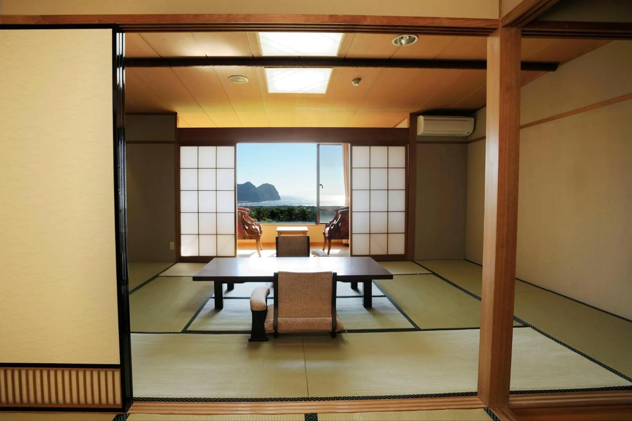 Sea view in Hachijo View Hotel