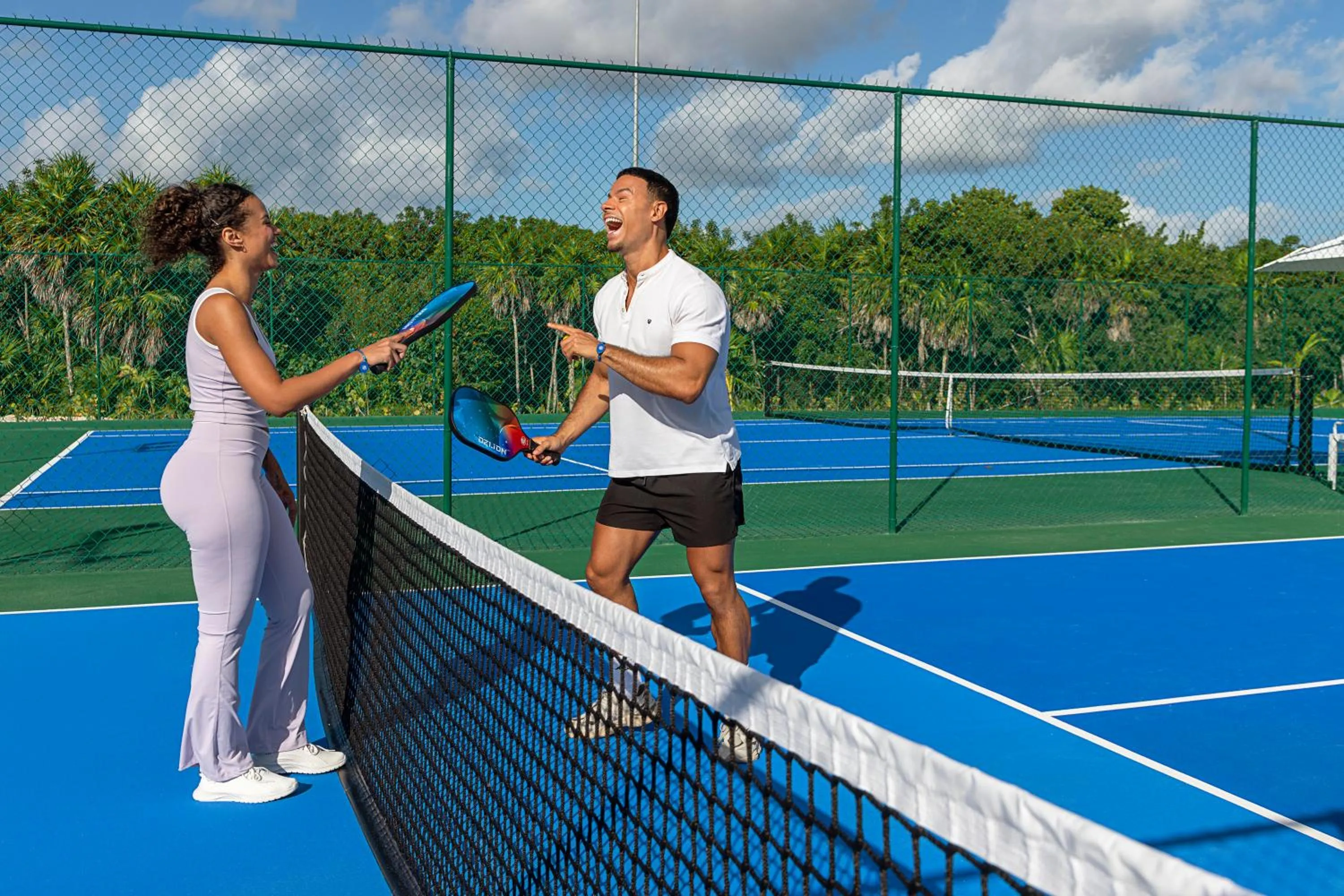Tennis court in Ocean Allure Costa Mujeres - Adults Only - All Inclusive