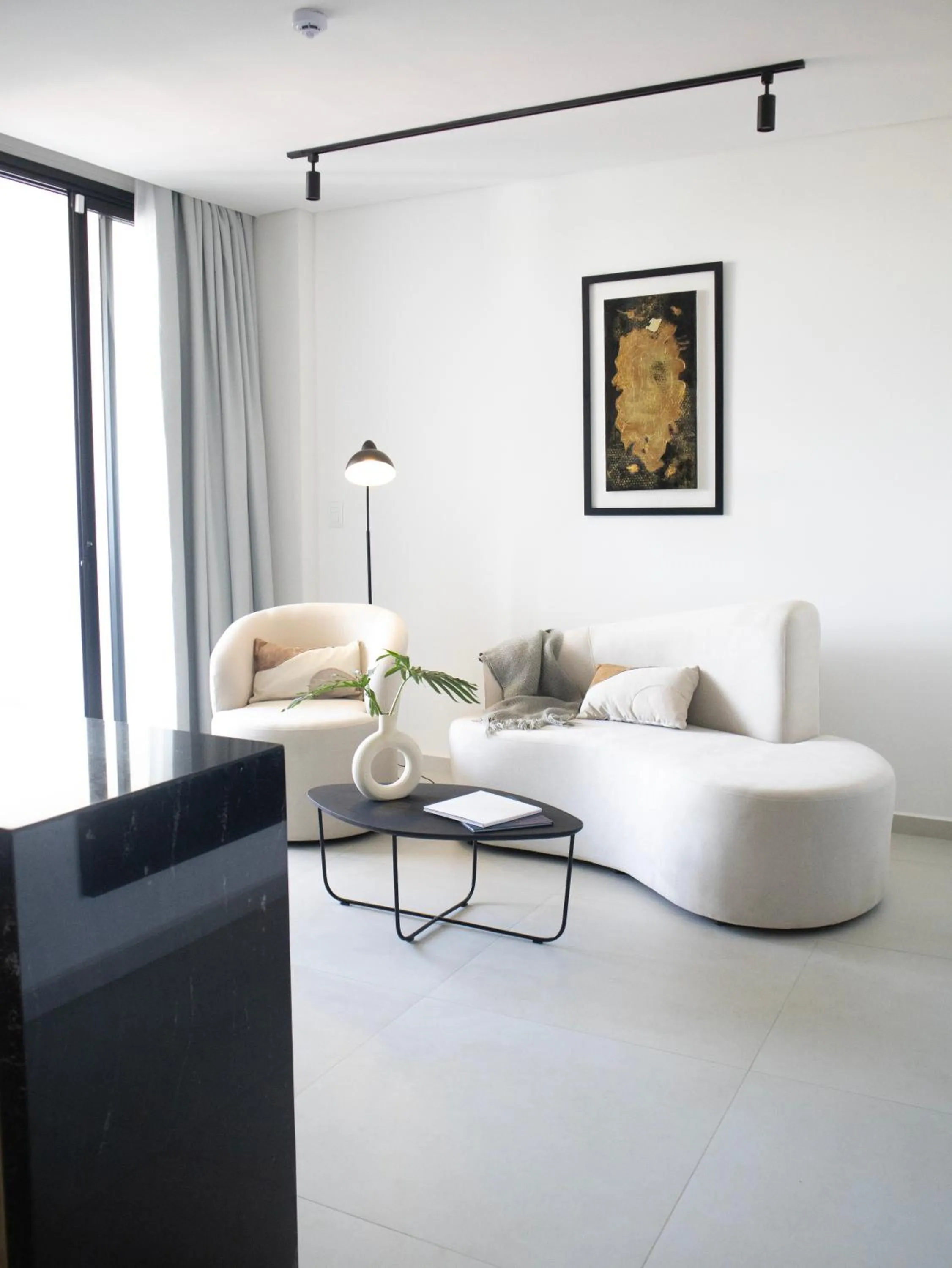 Living room in Divina Tower Apart Hotel